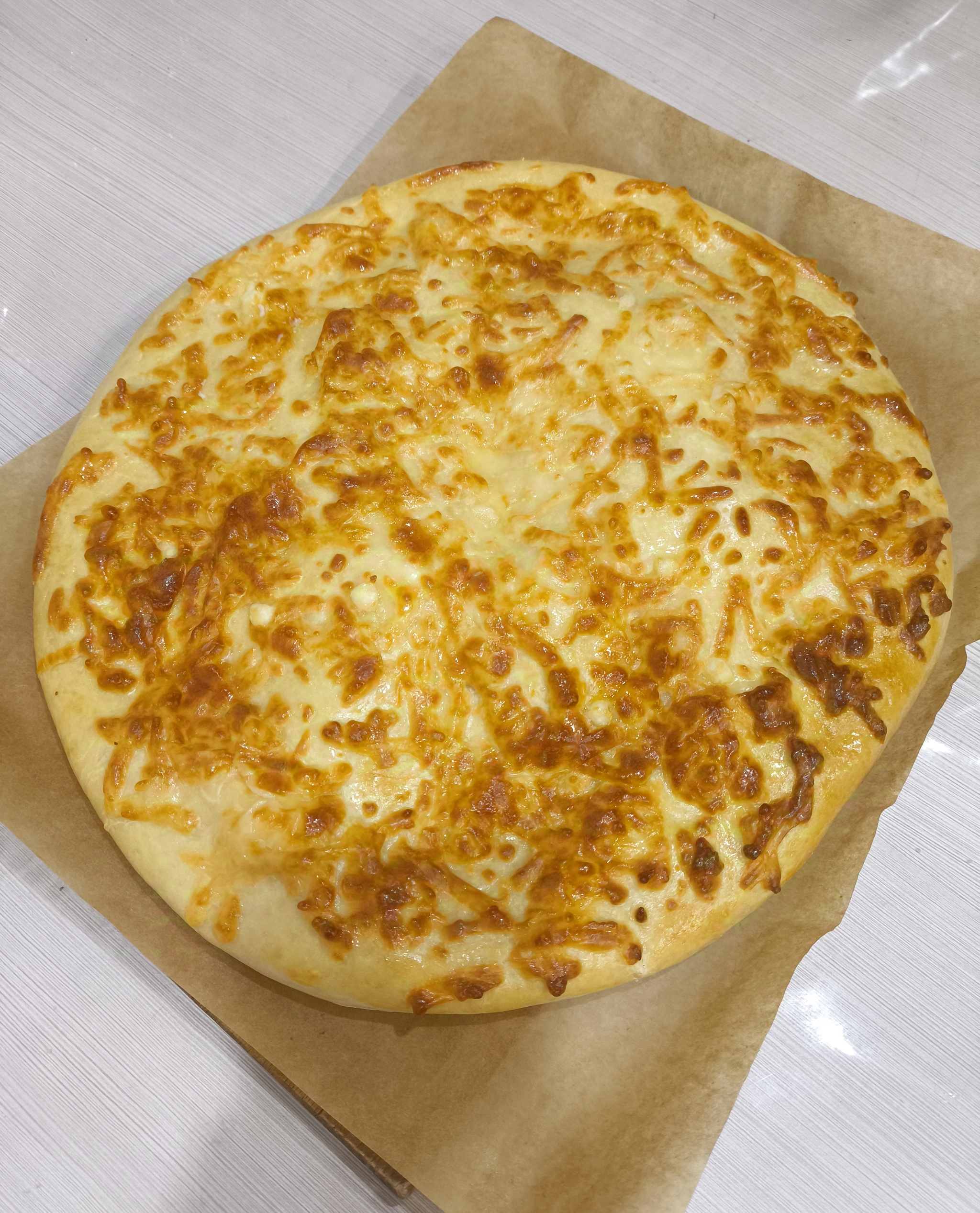 Khachapuri in Megrelian style - My, Recipe, Khachapuri, Food, Bakery products, Cheese, Men's cooking, Cooking, In the oven, Dough, Picture with text, Telegram (link), Longpost