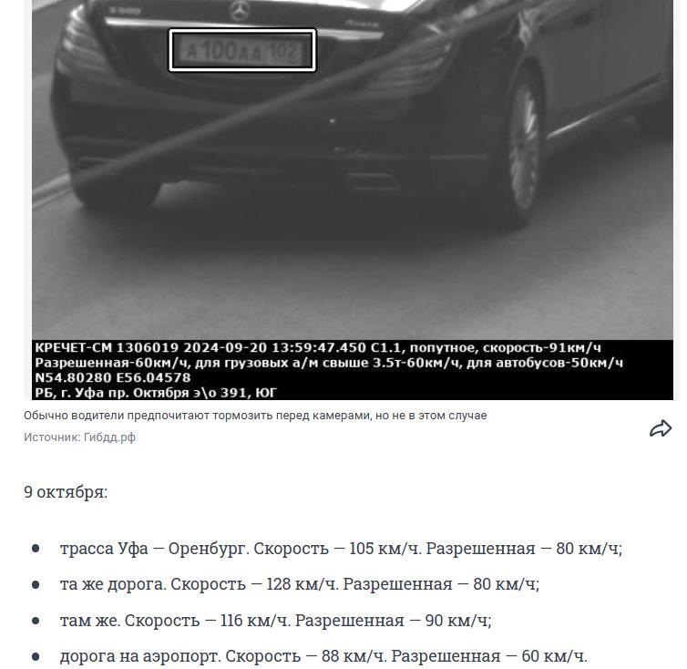 Response to the post Official car of the head of Bashkiria accumulated fines for a record 14 thousand rubles in one day - My, news, Violation of traffic rules, Chapter, Fine, Negative, Ufa, Blogger Kabzon, Bashkortostan, Politics, Industry, Defense industry, Reply to post, Longpost