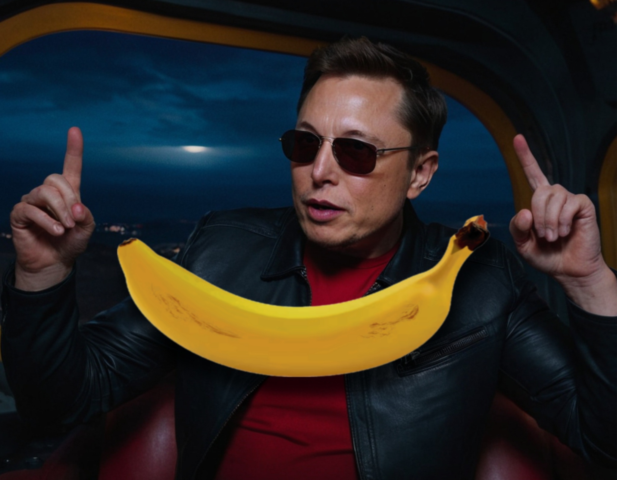 KD & Ai: Who would be against it, here's a banana in... - My, Elon Musk, Donald Trump, Politics