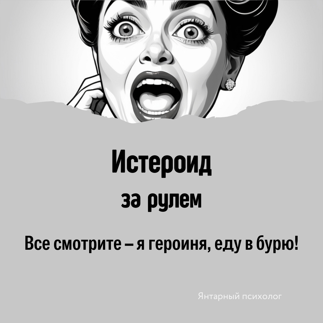 Типы личностей и вождение в снегопад - Картинка с текстом, Мемы, Юмор, Длиннопост, За рулем, Типы людей, Подборка