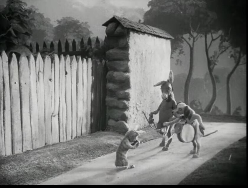 About the pimple on the elephant - My, Soviet cinema, Children's literature, Story, The Bremen Town Musicians, The brothers grimm, Longpost