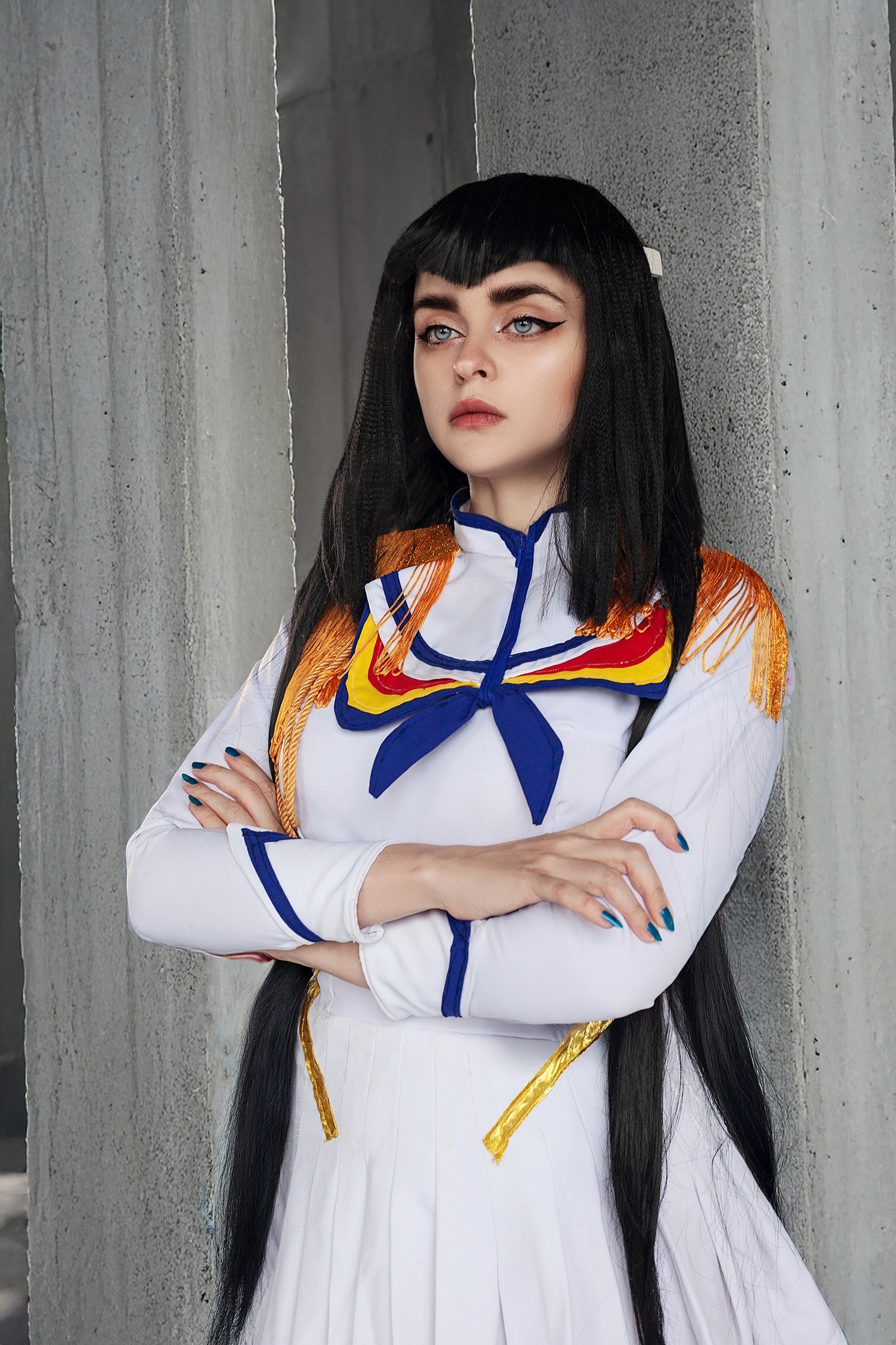 Cosplay Satsuki Kill La Kill - My, Cosplay, Anime, The photo, Longpost, Kiryuuin Satsuki, Kill la Kill