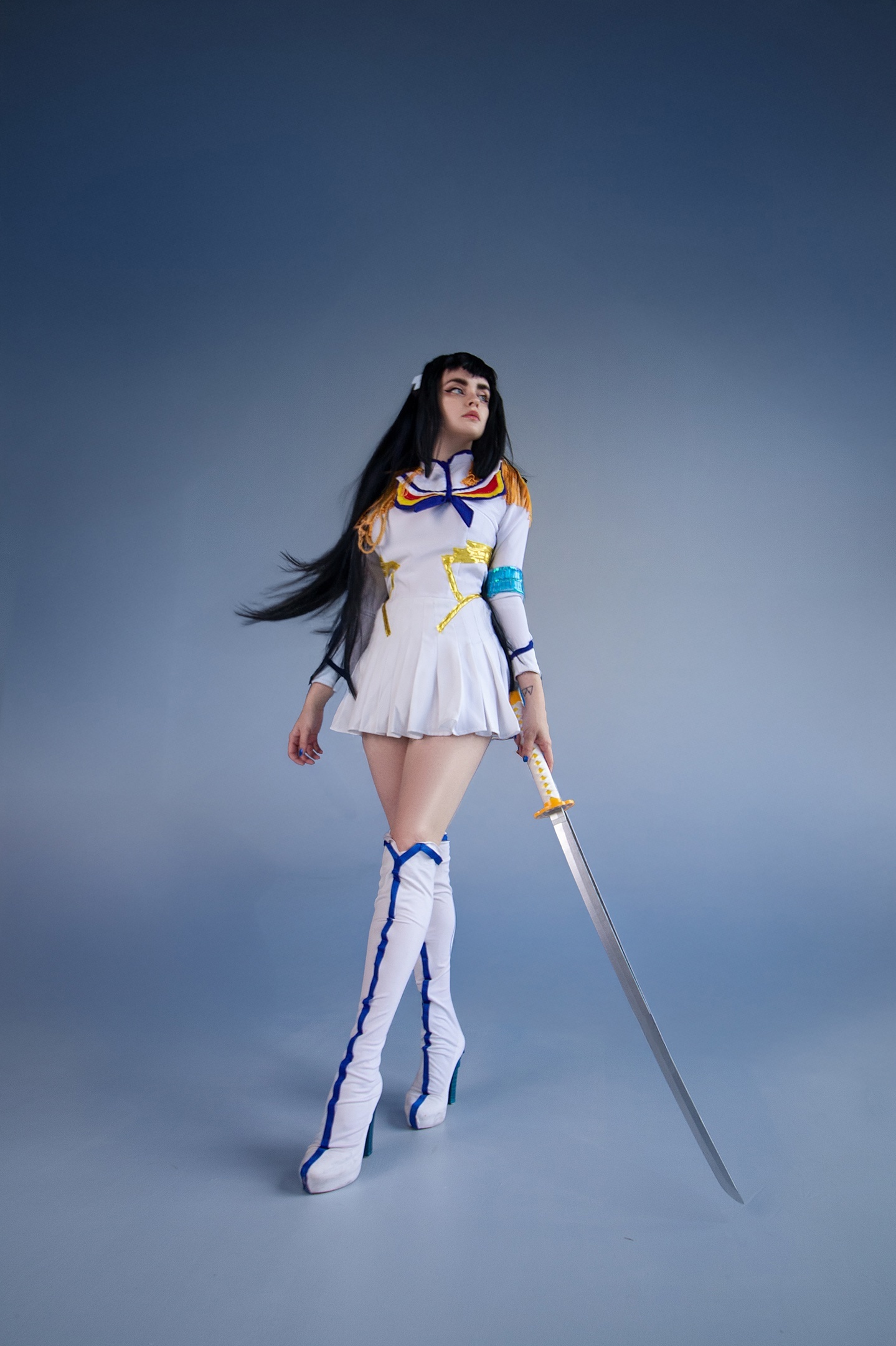 Cosplay Satsuki Kill La Kill - My, Cosplay, Anime, The photo, Longpost, Kiryuuin Satsuki, Kill la Kill