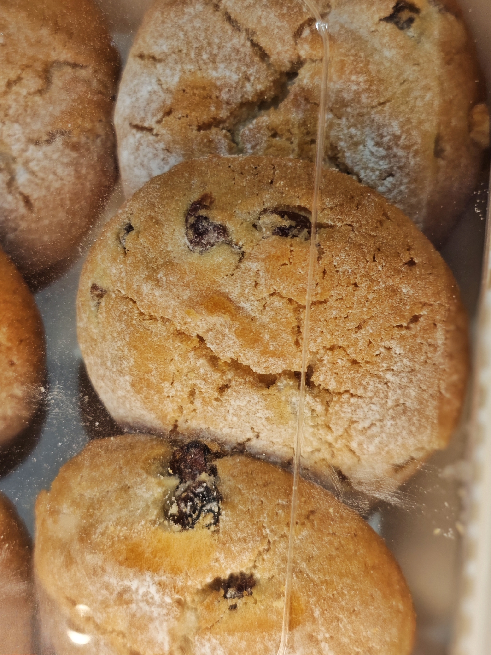 My cookies smile at me, Imperials. And yours - smile at you? - My, Cookies, Mobile photography, Pareidolia