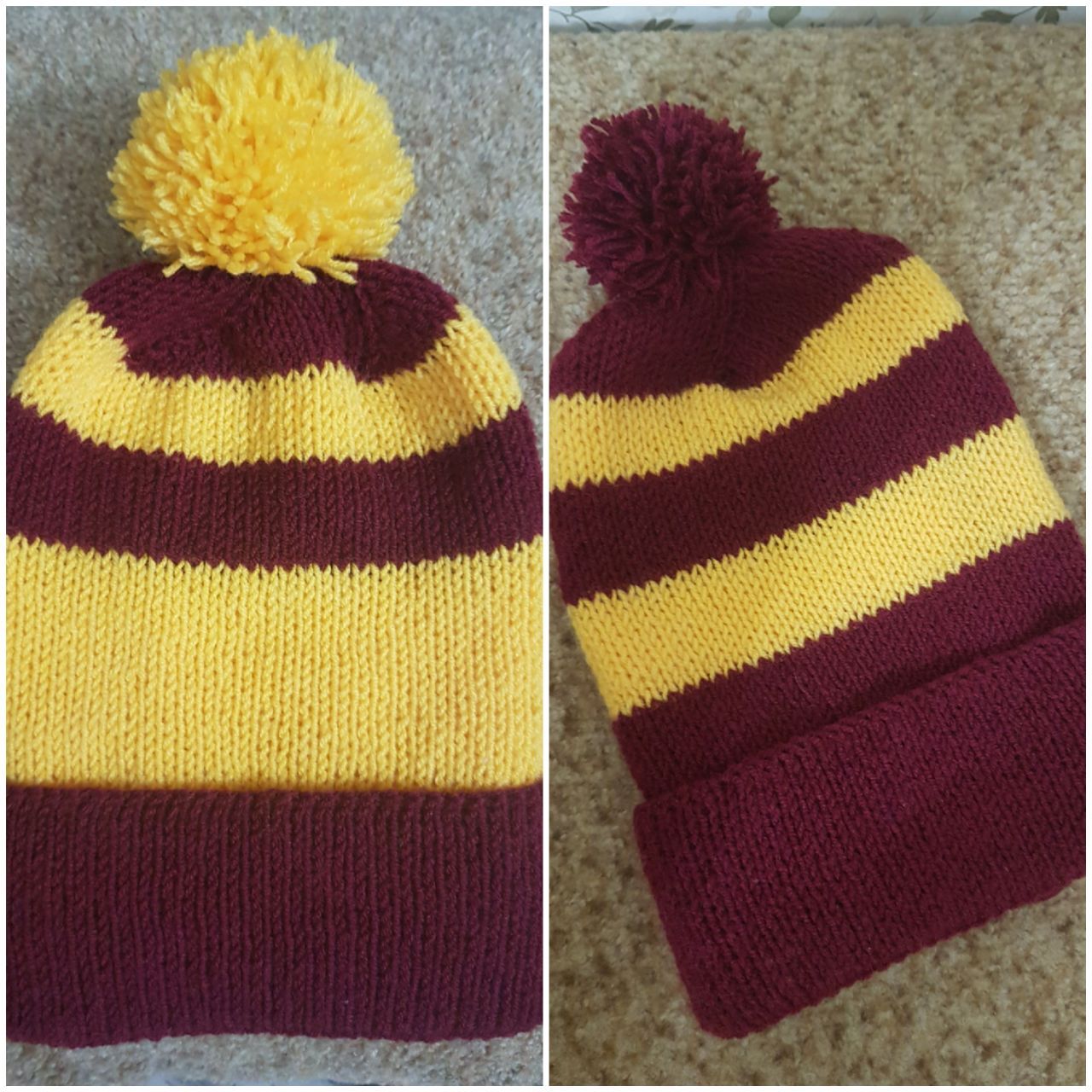 For Harry Potter fans - My, Harry Potter, Handmade, Knitting, Winter, Scarf, Gloves, Cap, Knitting, With your own hands, Cloth, Longpost