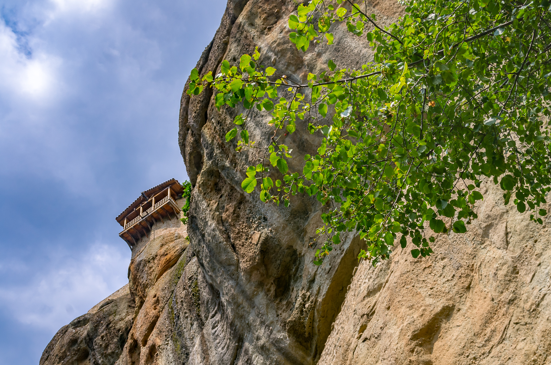 Monastery of Agia Triados (Holy Trinity). Meteora. Greece - My, Greece, Meteora Monastery, Panoramic shooting, Longpost