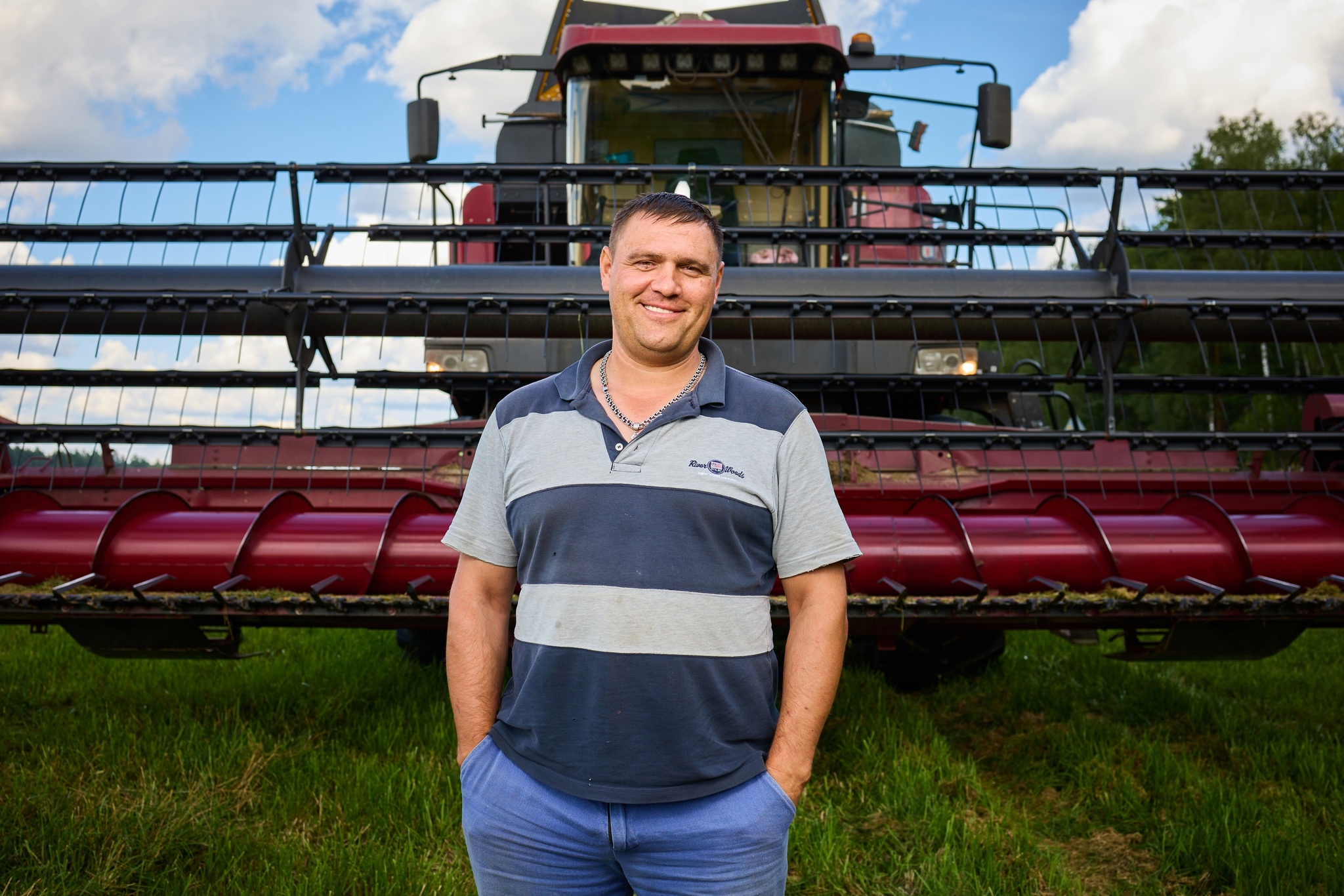 Combine harvesters - My, The photo, Combine harvesters, Portrait