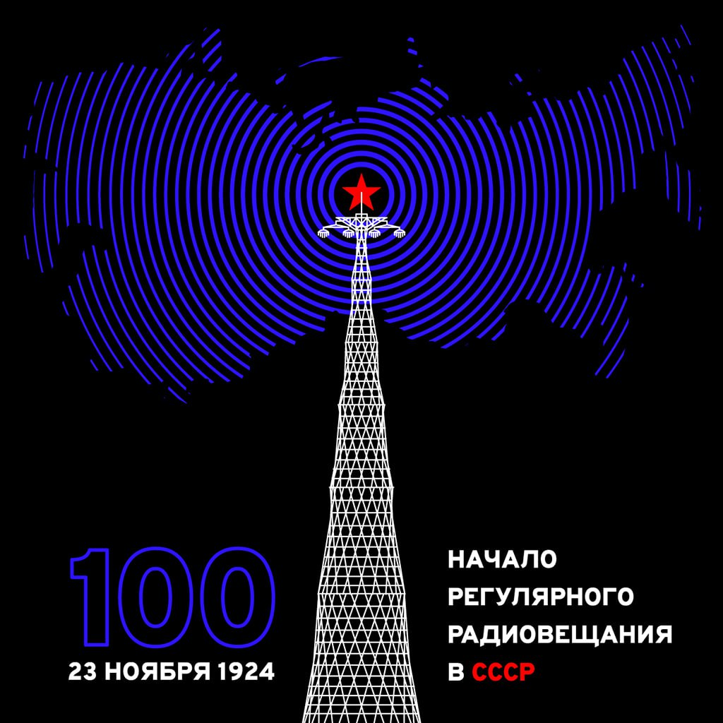 100 years since Moscow Speaks! - the USSR, Russia, Radio