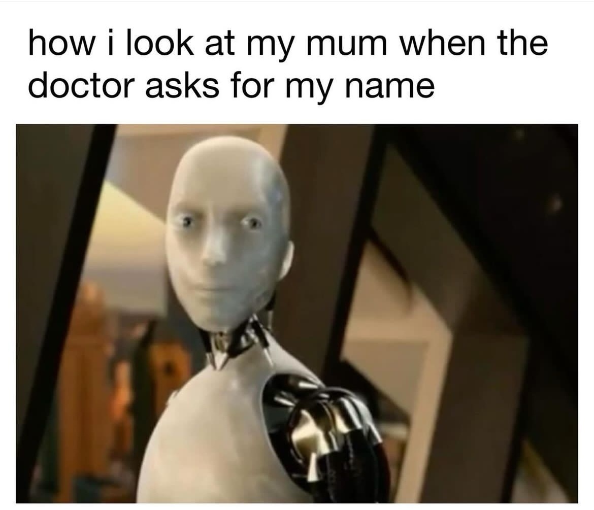 The face I made when I looked at my mother when the doctor asked my name - My, Memes, English language, Learning English, Picture with text, Translation