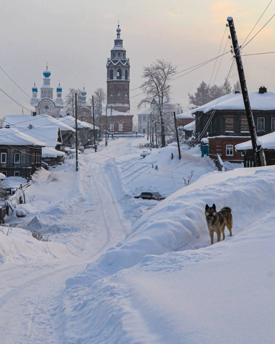 Winter in the Urals, Cherdyn, Perm Krai - Ural, Perm Territory, The photo, Snow, Winter