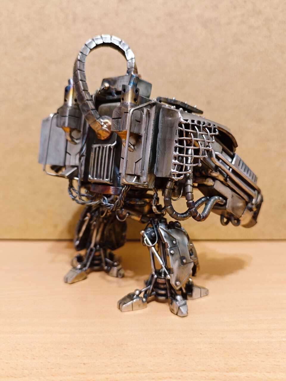 Dreadnought from Warhammer - My, Warhammer 40k, Robot, With your own hands, Needlework without process, Dreadnought, Longpost