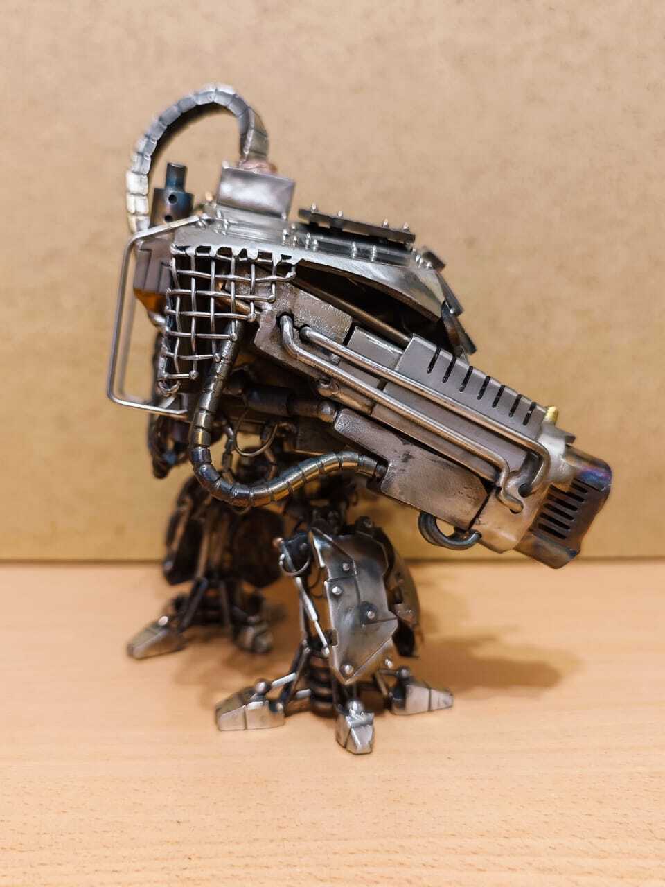 Dreadnought from Warhammer - My, Warhammer 40k, Robot, With your own hands, Needlework without process, Dreadnought, Longpost