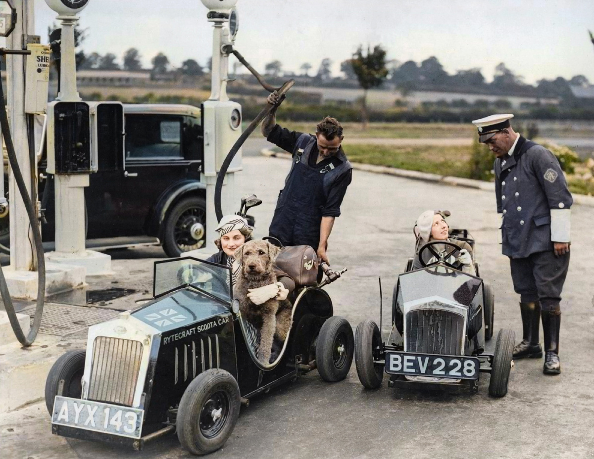 Curious Photos from Britain's Past. 20 Colorized Photographs of the 20th Century. Part VIII - My, Old photo, The photo, Historical photo, Great Britain, 20th century, Colorization, England, London, Longpost