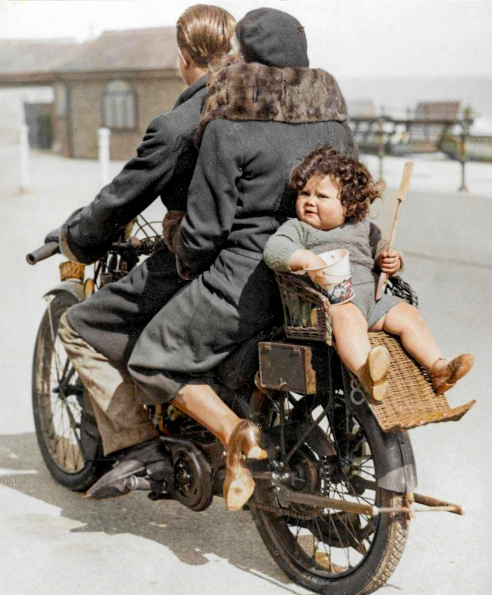 Curious Photos from Britain's Past. 20 Colorized Photographs of the 20th Century. Part VIII - My, Old photo, The photo, Historical photo, Great Britain, 20th century, Colorization, England, London, Longpost