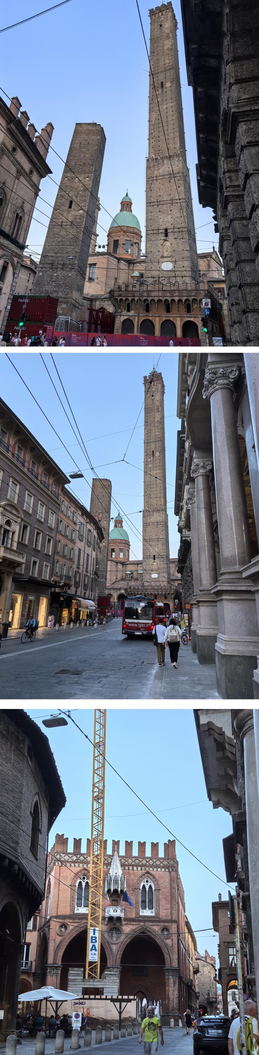 Journey Abroad Part 29. Italy. Bologna Part 1 - My, sights, Blog, Vacation, Drive, Bologna, Italy, City walk, Abroad, Basilica, Italian music, Video, Vertical video, Longpost