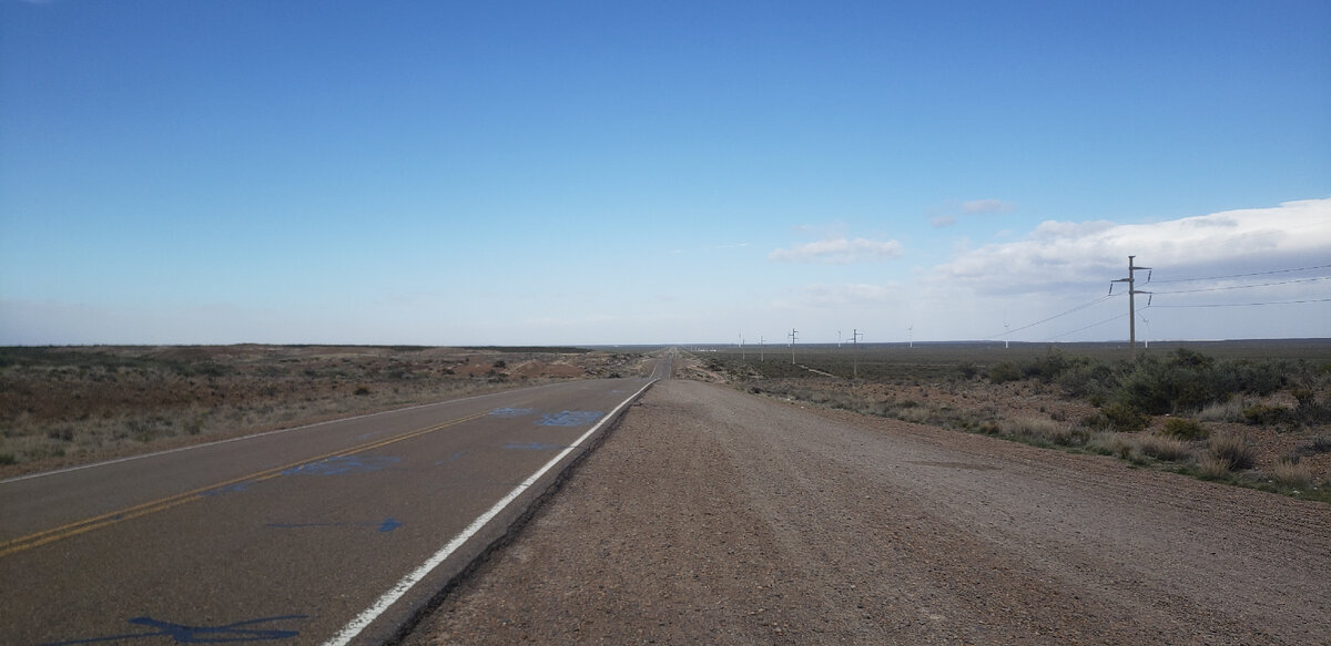 Cycling in strong winds - 55 km/h - My, Solo travel, Bike trip, A bike, Travels, South America, Argentina, Patagonia, Bike ride, Chile, Cyclist, Cycling, Road, Longpost