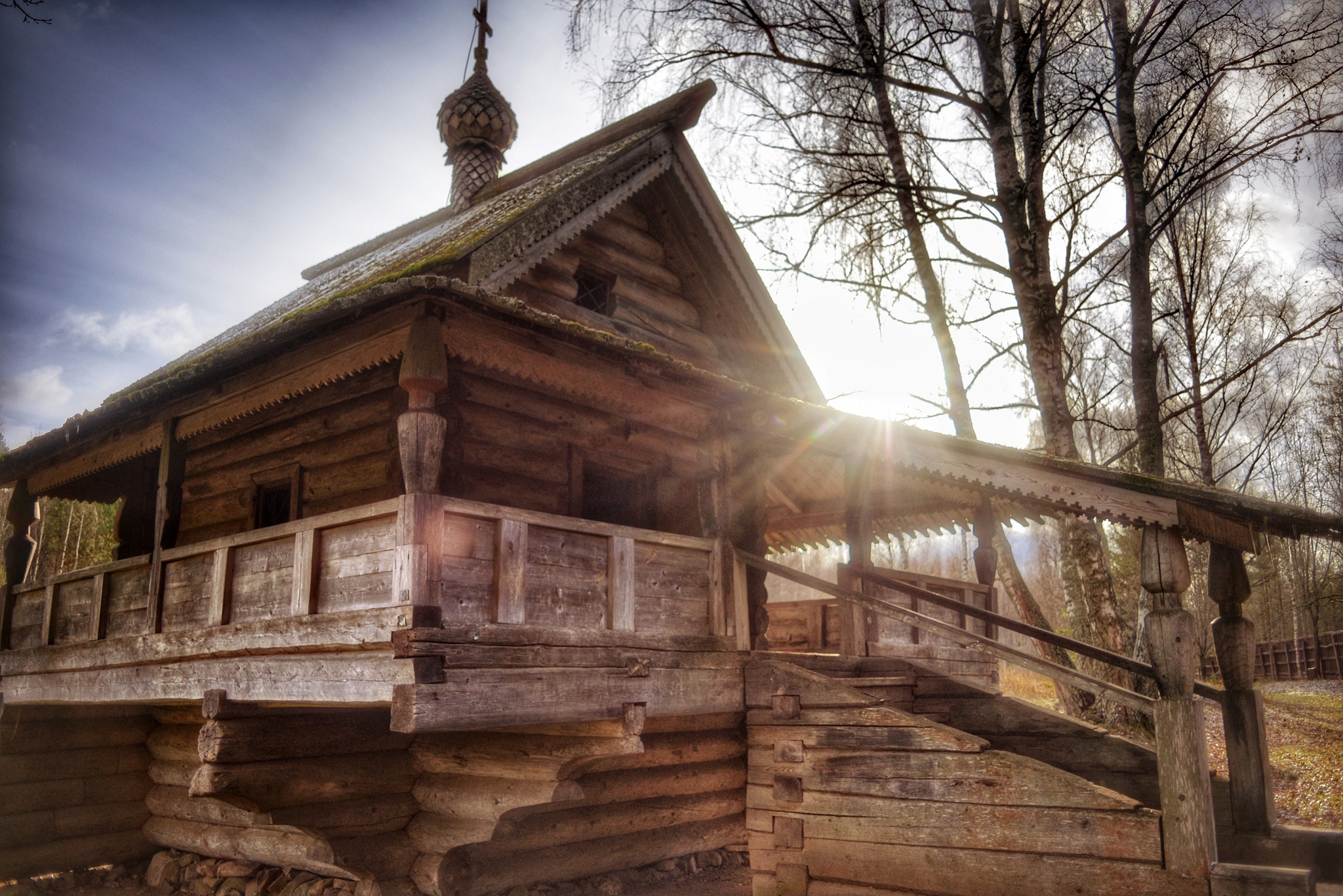 Museum of Wooden Architecture Vasilevo, Torzhok - My, The photo, Wooden house, Wooden architecture, Museum, Travel across Russia, sights, Longpost