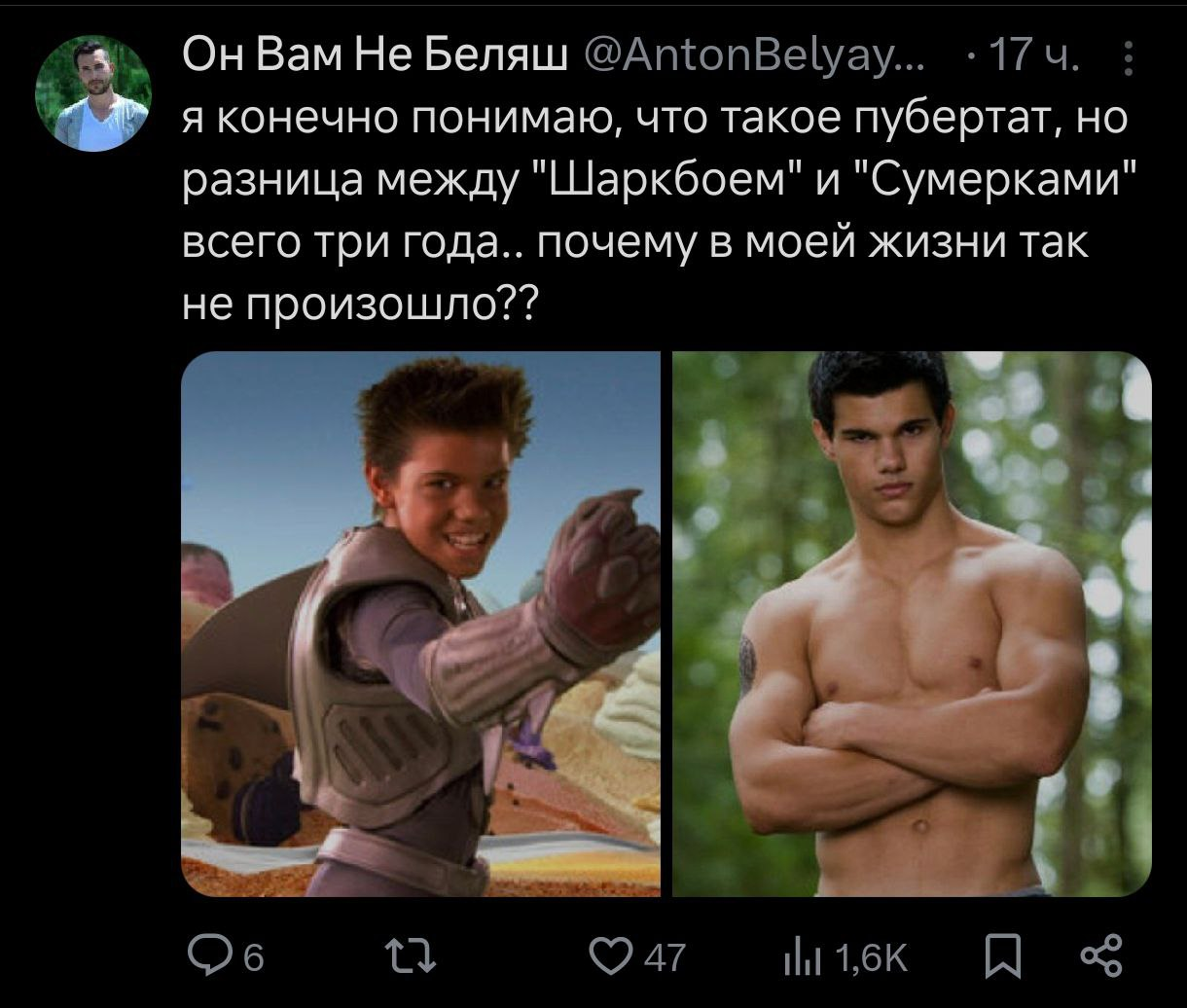 Came back from grandma's - Memes, dust, Twitter, Vital, Screenshot, Picture with text, Telegram (link), Men, Teenagers, Taylor Lautner, Actors and actresses