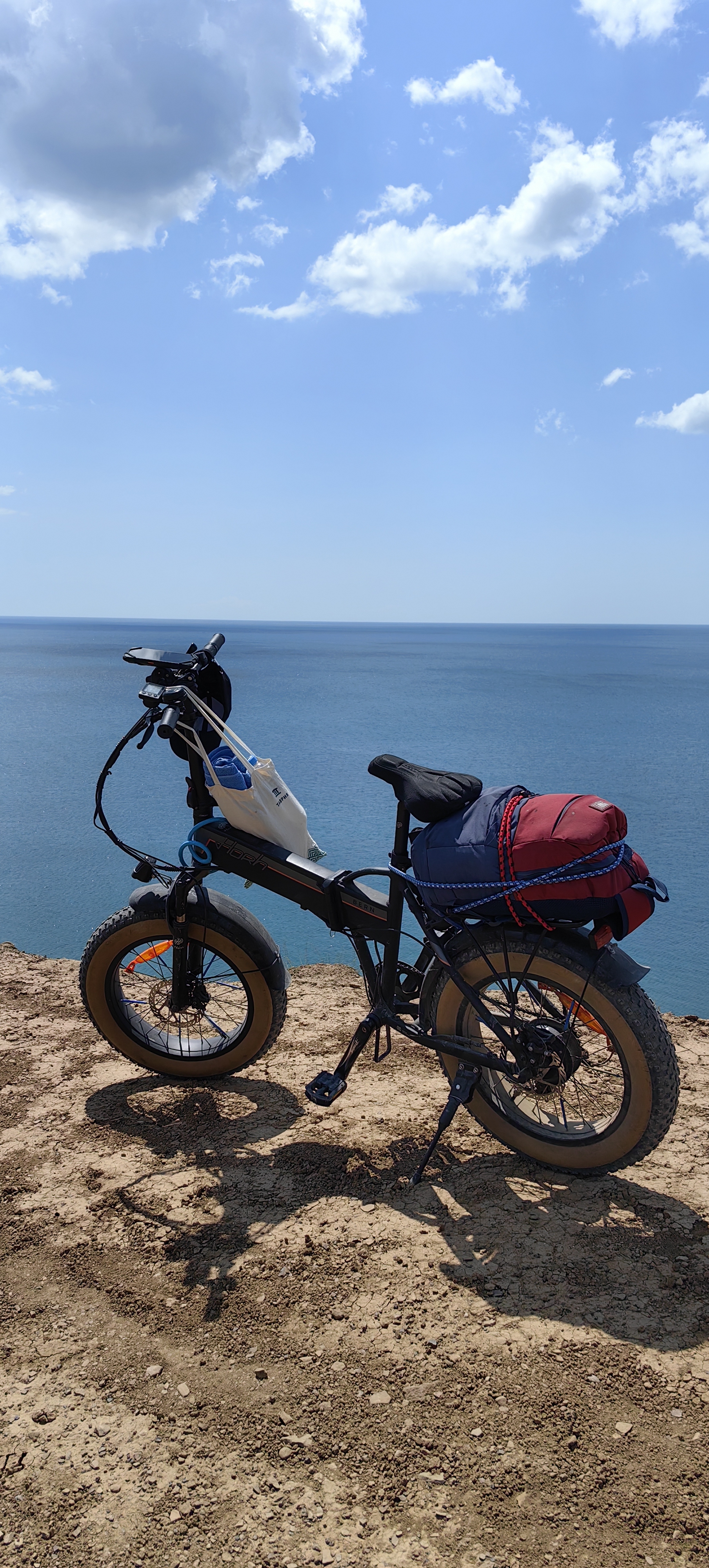 By bike from Koktebel to Feodosia - My, Crimea, Koktebel, Feodosia, Longpost