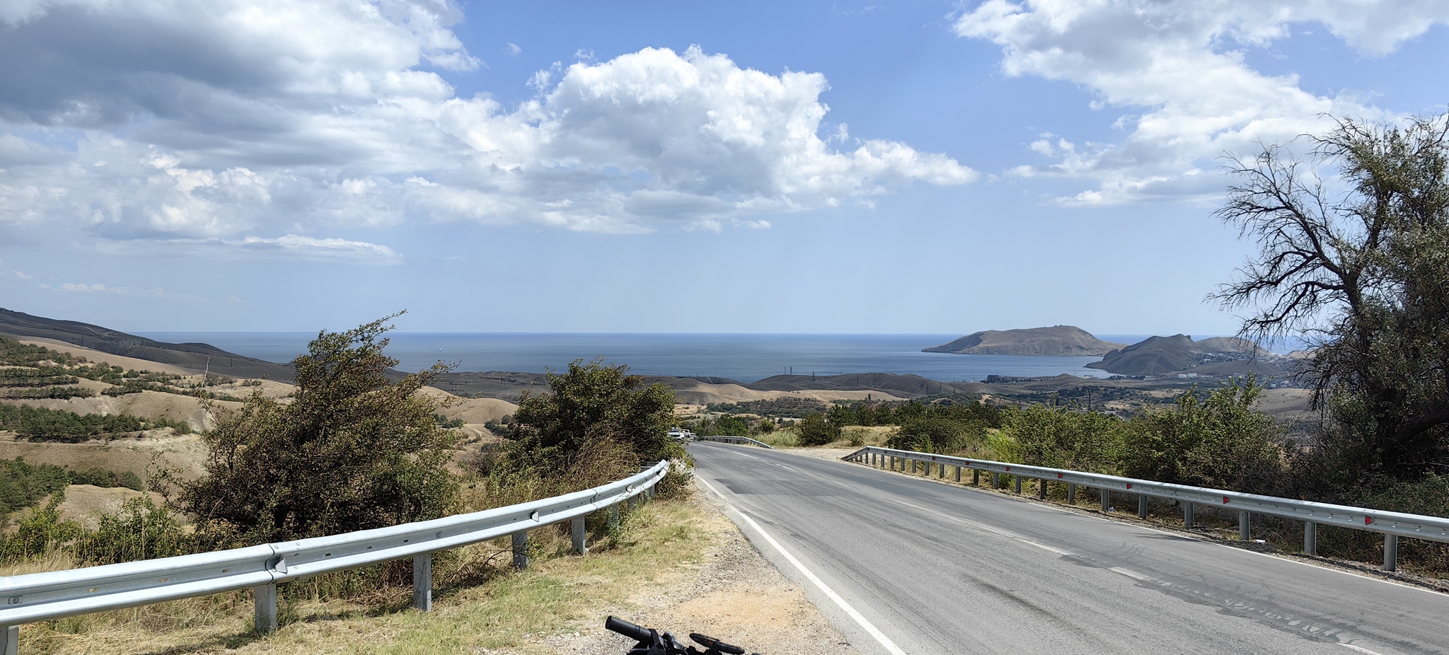 By bike from Koktebel to Feodosia - My, Crimea, Koktebel, Feodosia, Longpost