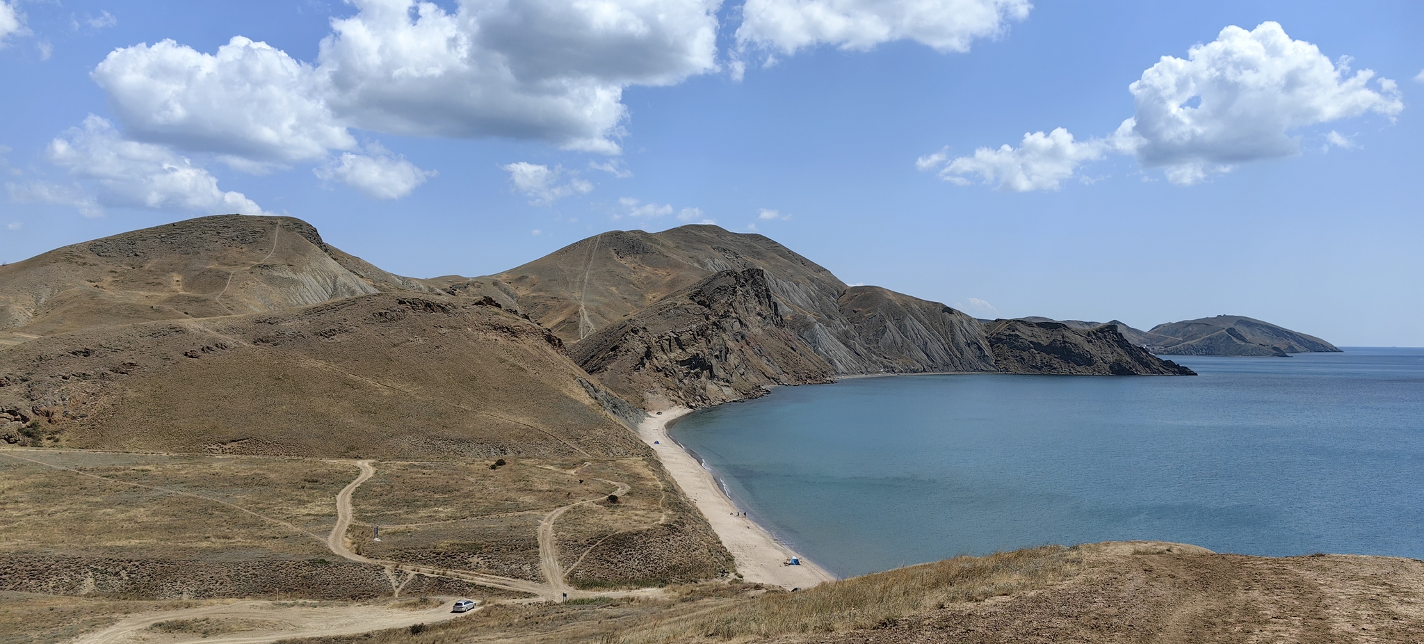 By bike from Koktebel to Feodosia - My, Crimea, Koktebel, Feodosia, Longpost