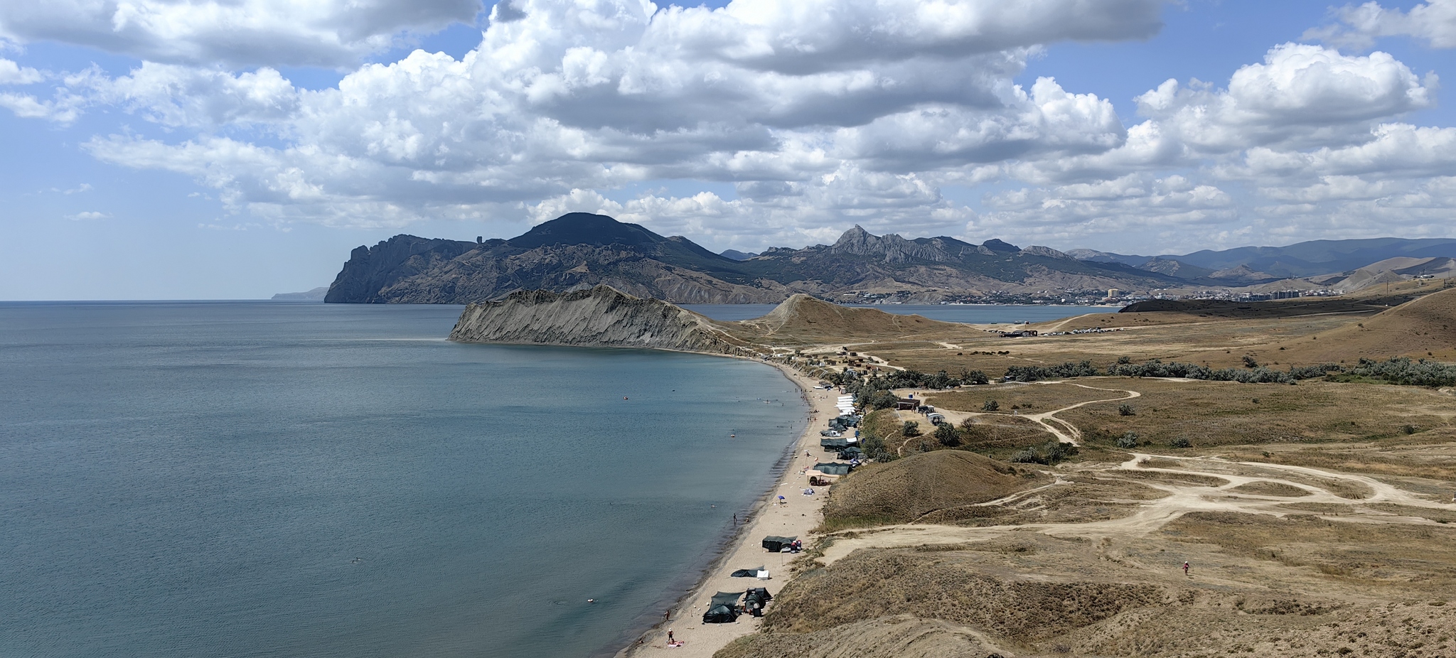 By bike from Koktebel to Feodosia - My, Crimea, Koktebel, Feodosia, Longpost