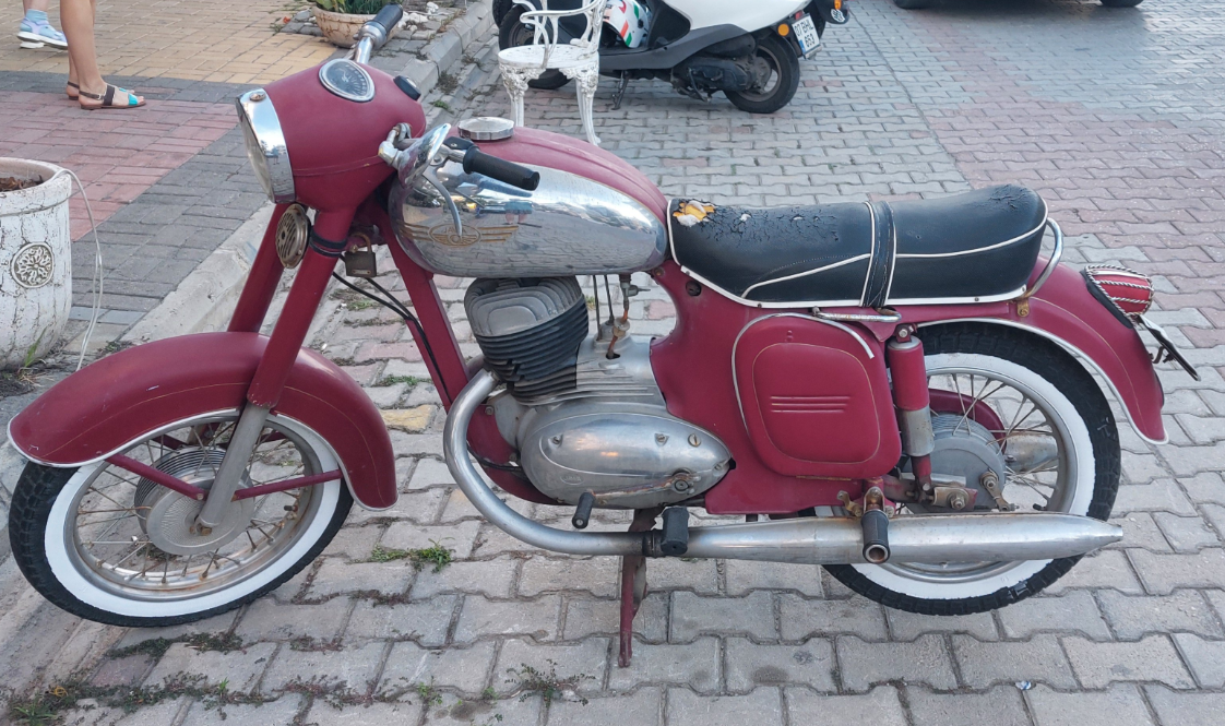 Retro bike or Java, Java... - My, Jawa, Java, Moto, Turkey, Unclear