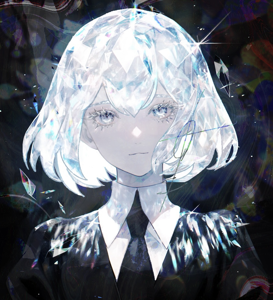 Diamond - Anime, Anime art, Houseki no kuni, Diamond (Houseki no kuni)