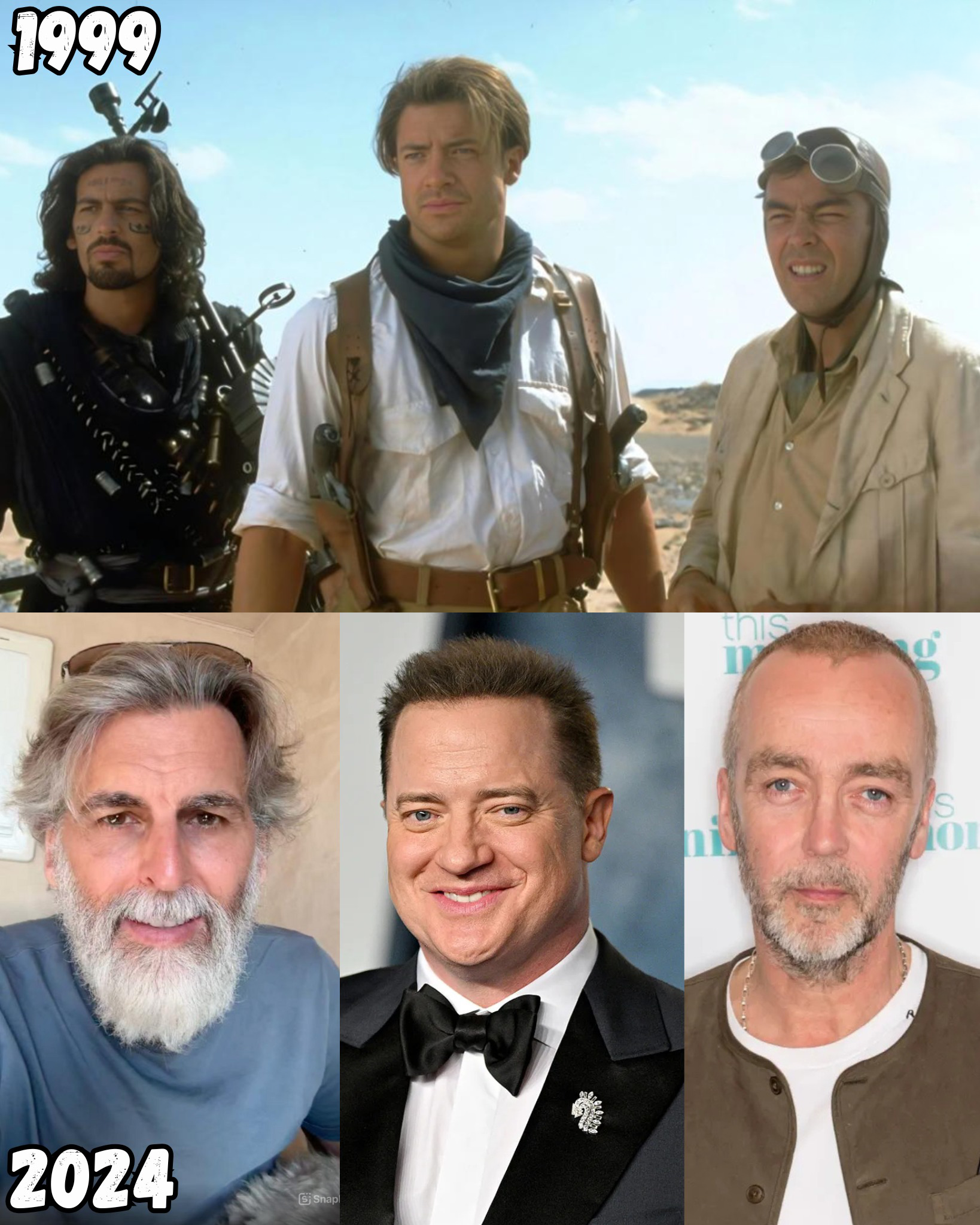 The heroes of your favorite movie after years! - My, Actors and actresses, Brendan Fraser, Mummy, Hollywood, Movies, It Was-It Was