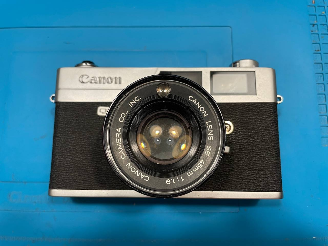 Canon Cannonet QL19 ремонт - Моё, Ремонт техники, Своими руками, Фотоаппарат, Пленочные фотоаппараты, Canon, Ремонт, Длиннопост