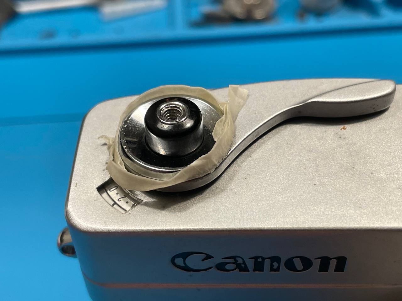 Canon Cannonet QL19 ремонт - Моё, Ремонт техники, Своими руками, Фотоаппарат, Пленочные фотоаппараты, Canon, Ремонт, Длиннопост