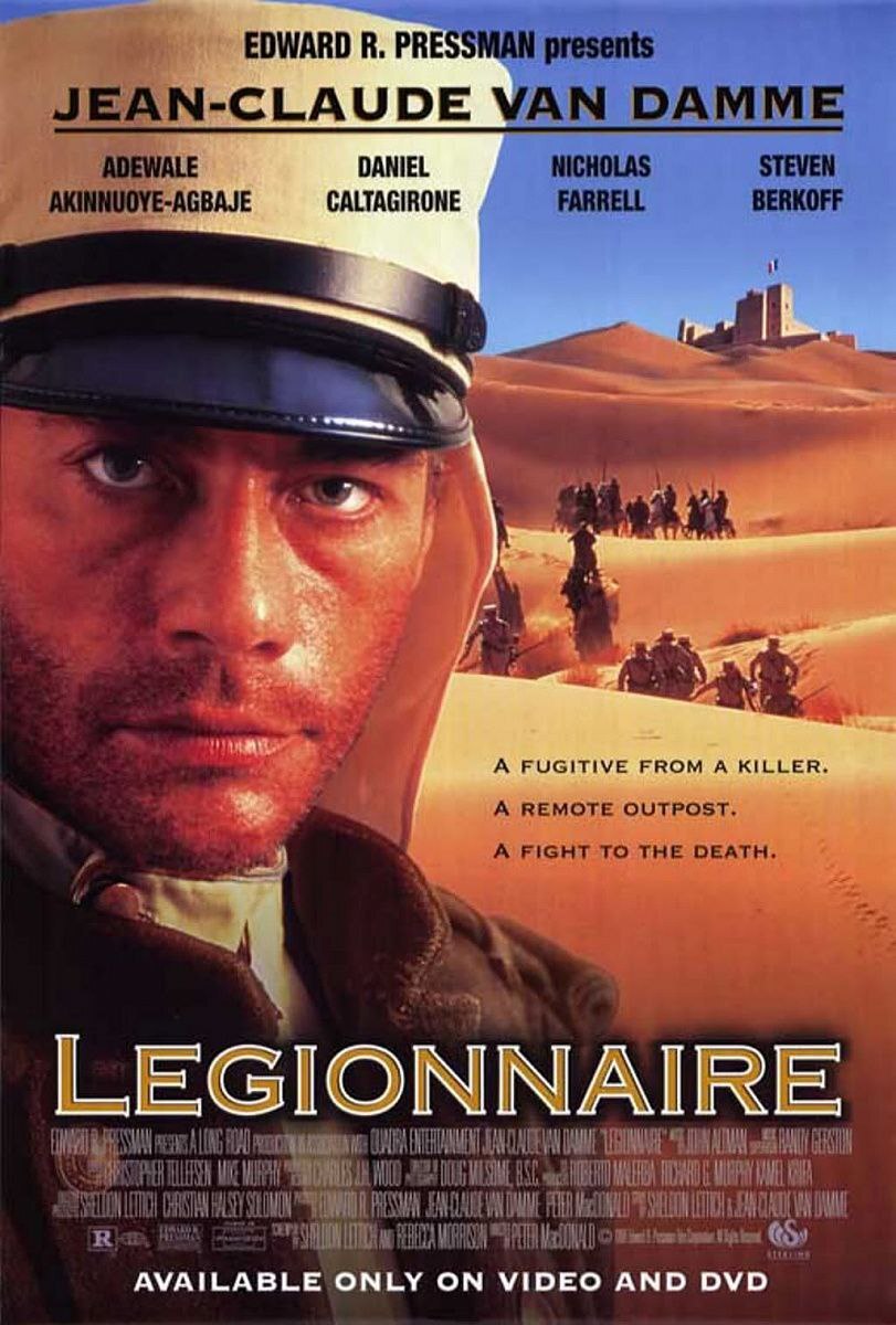 Legionnaire 1998 - Van Damme doesn't swing his fists - My, Боевики, Movies, Jean-Claude Van Damme, Drama, Army, Movie review, Detective, Review