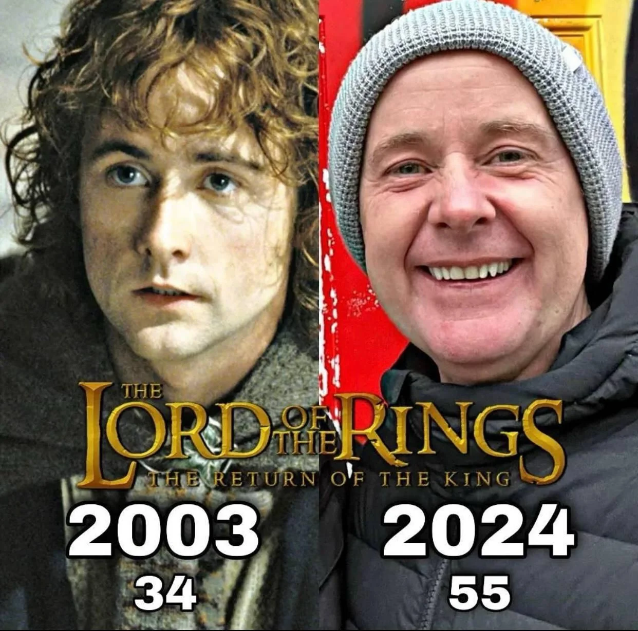 20 years later - Lord of the Rings, Actors and actresses, It Was-It Was, Comparison, Movies, Longpost