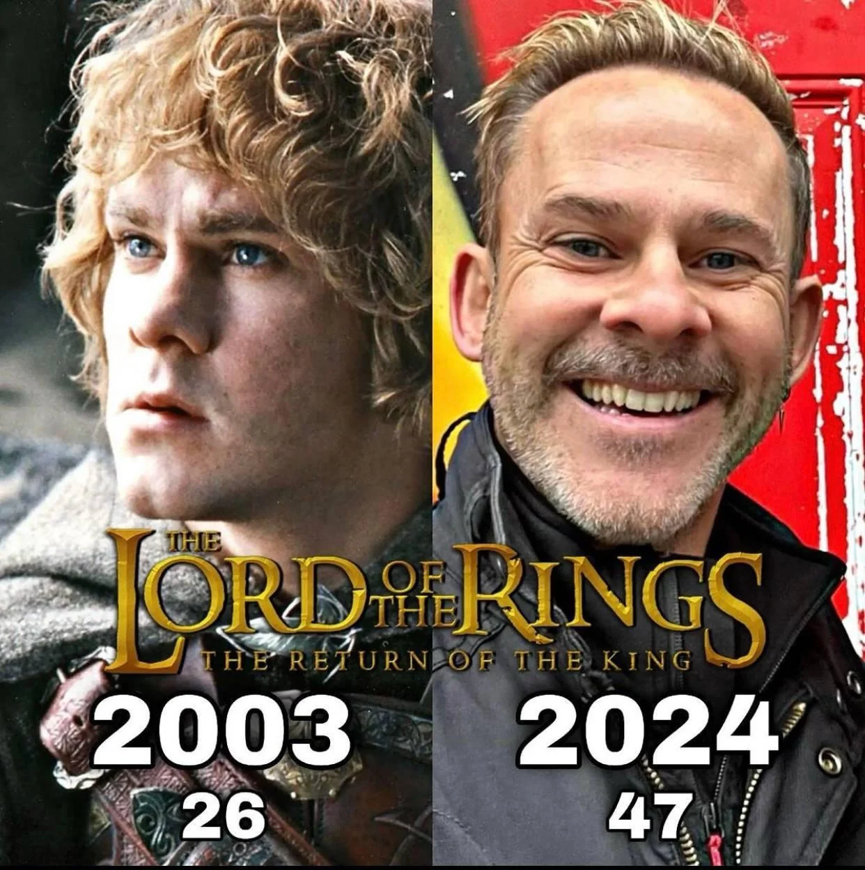 20 years later - Lord of the Rings, Actors and actresses, It Was-It Was, Comparison, Movies, Longpost