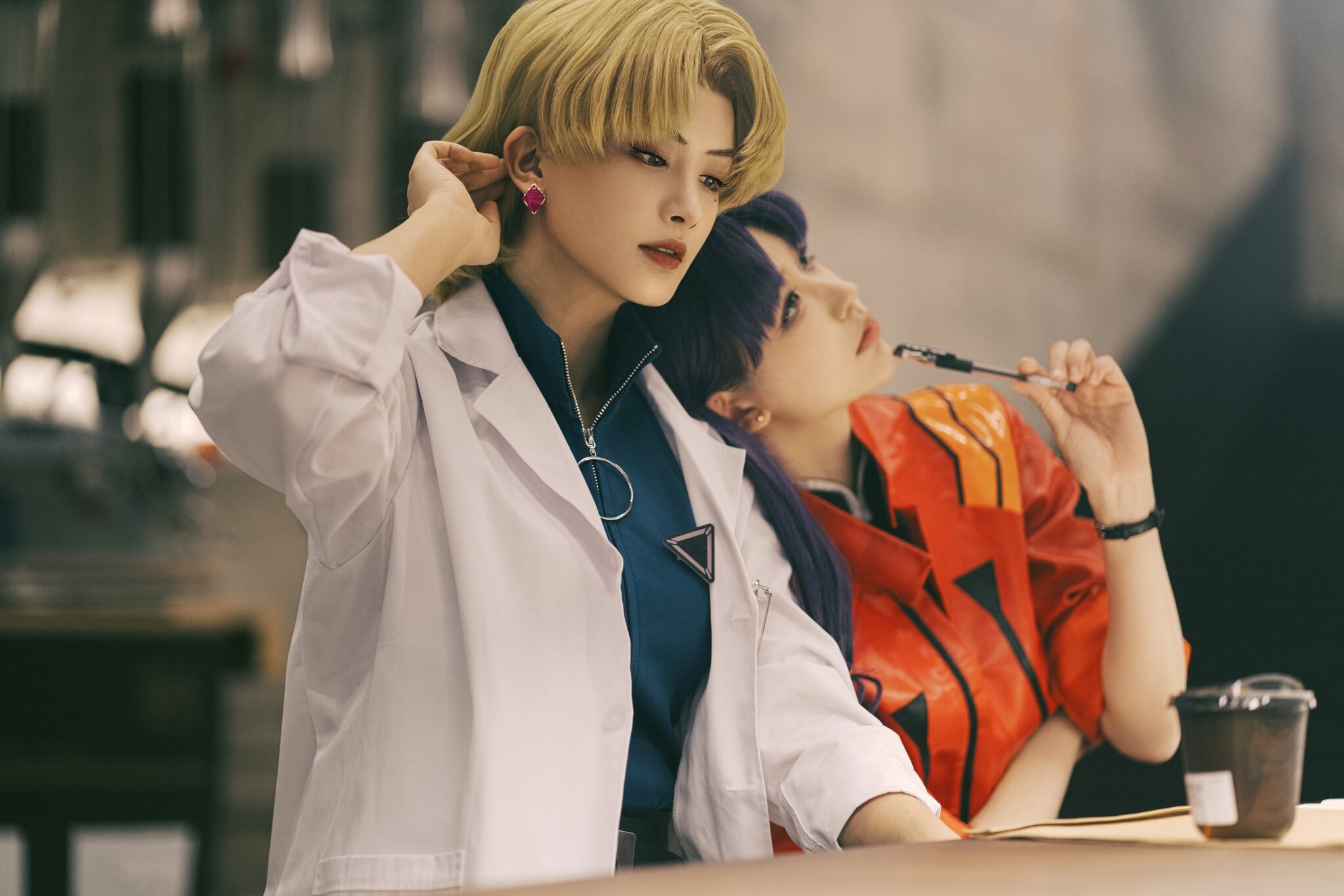 Misato Katsuragi & Ritsuko Akagi | Evangelion - Косплей, Misato Katsuragi, Ritsuko Akagi, Evangelion, Twitter (ссылка), Фотография, Длиннопост