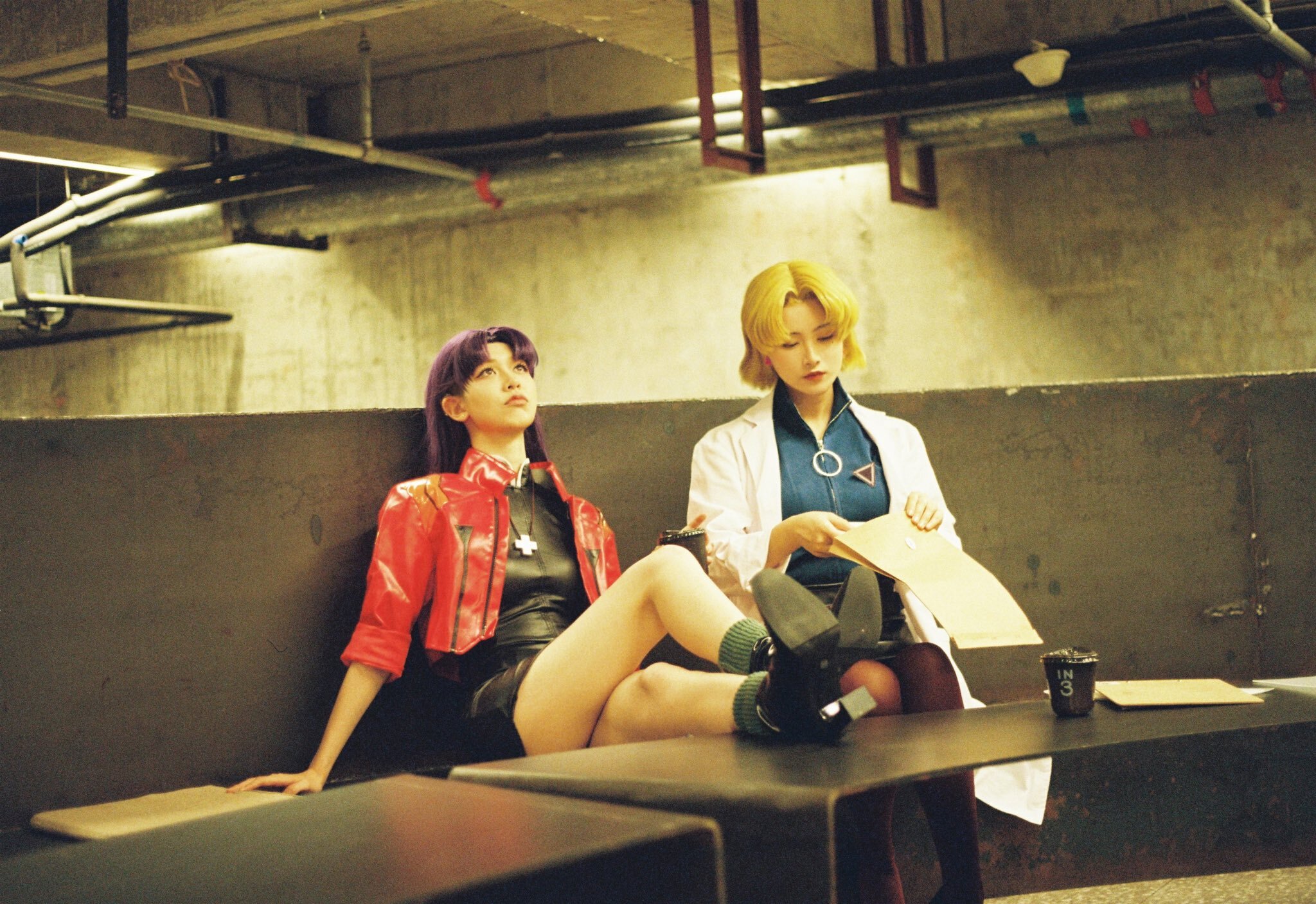 Misato Katsuragi & Ritsuko Akagi | Evangelion - Косплей, Misato Katsuragi, Ritsuko Akagi, Evangelion, Twitter (ссылка), Фотография, Длиннопост