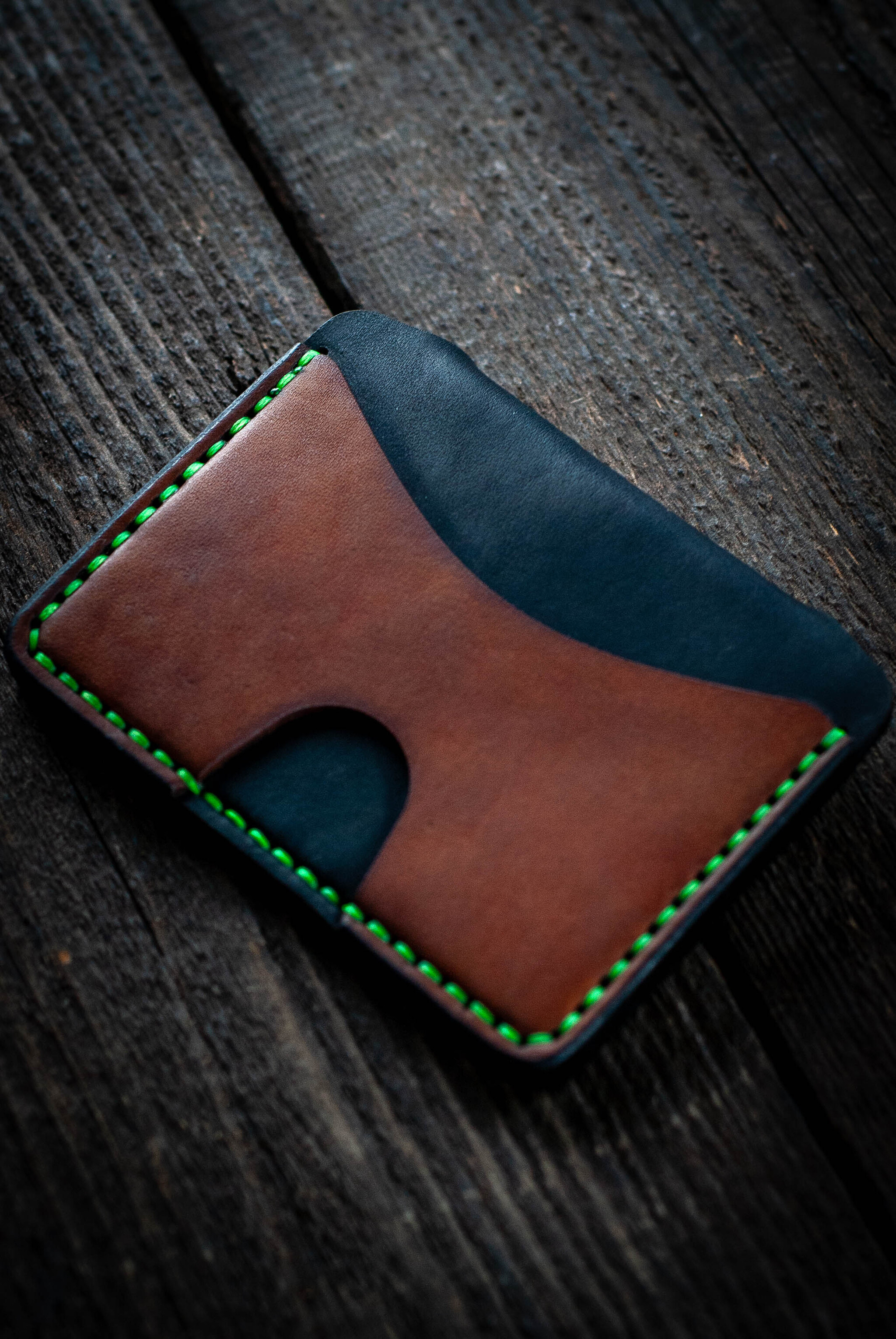 Cardholder - My, Leather, Natural leather, Needlework without process, Leather products, Сумка, Cardholder, Case, Sewing, Workshop, Male, Accessories, Longpost