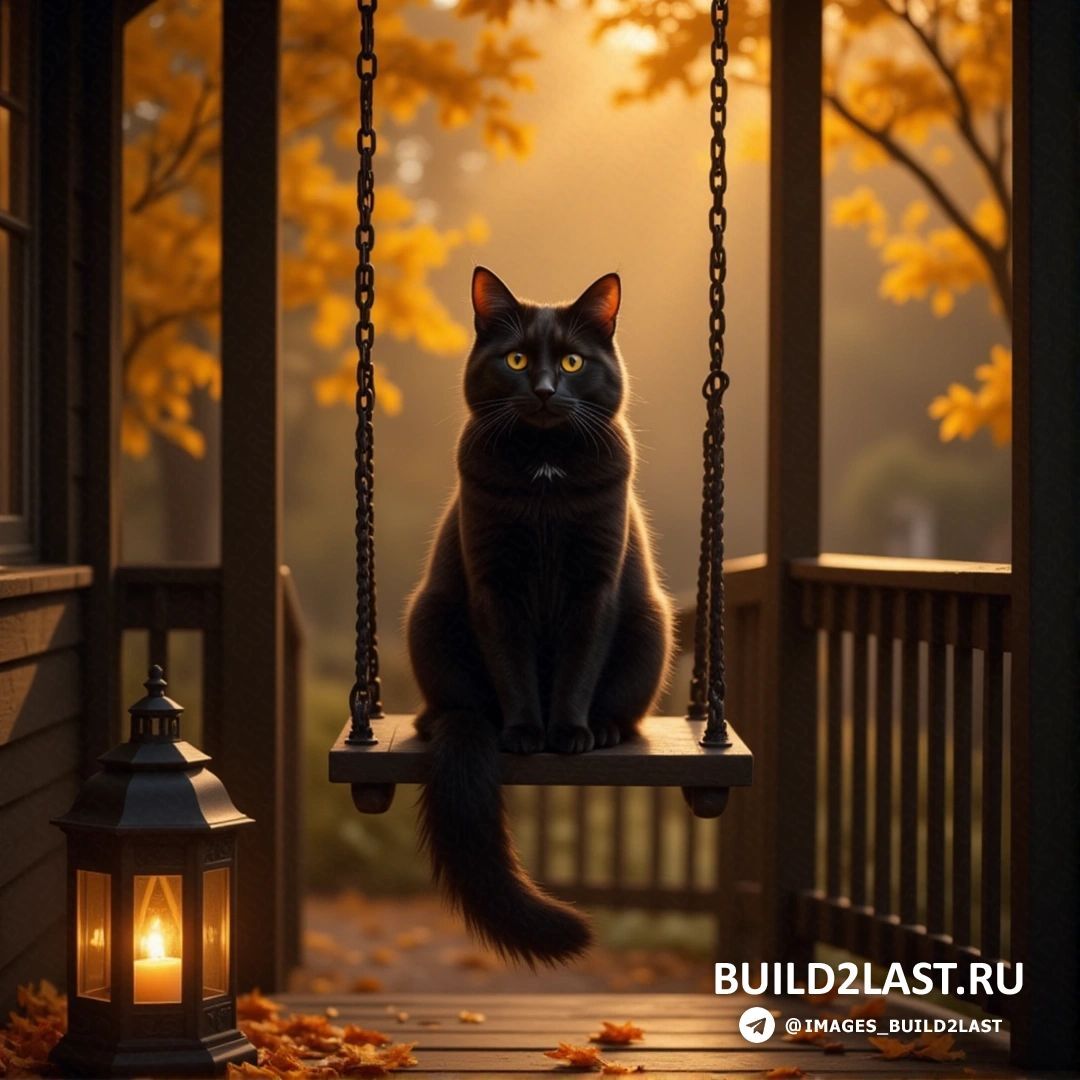 A selection of autumn cats for a good mood - My, Images, Neural network art, Concept Art, Artificial Intelligence, cat, Autumn, Fluffy, Animals, Pets, Longpost