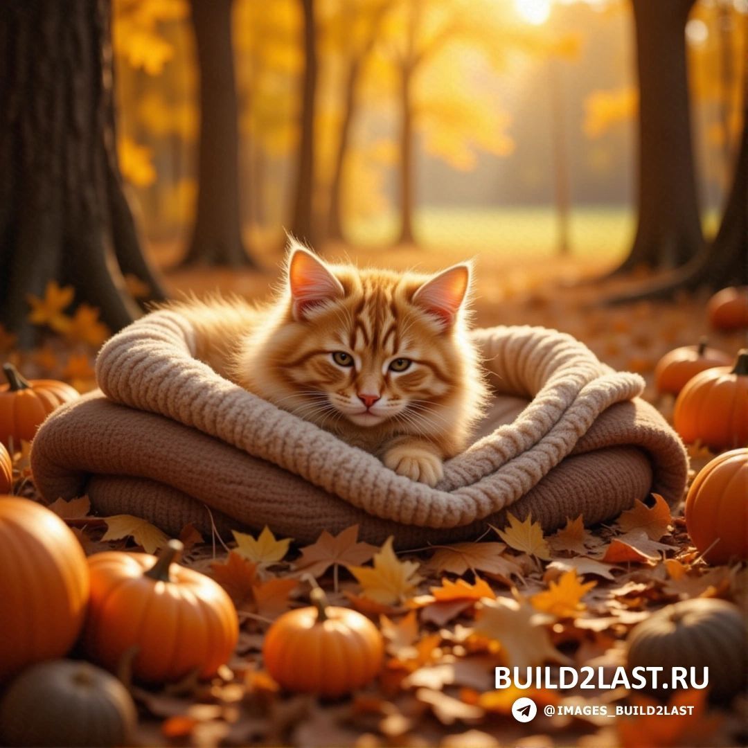 A selection of autumn cats for a good mood - My, Images, Neural network art, Concept Art, Artificial Intelligence, cat, Autumn, Fluffy, Animals, Pets, Longpost