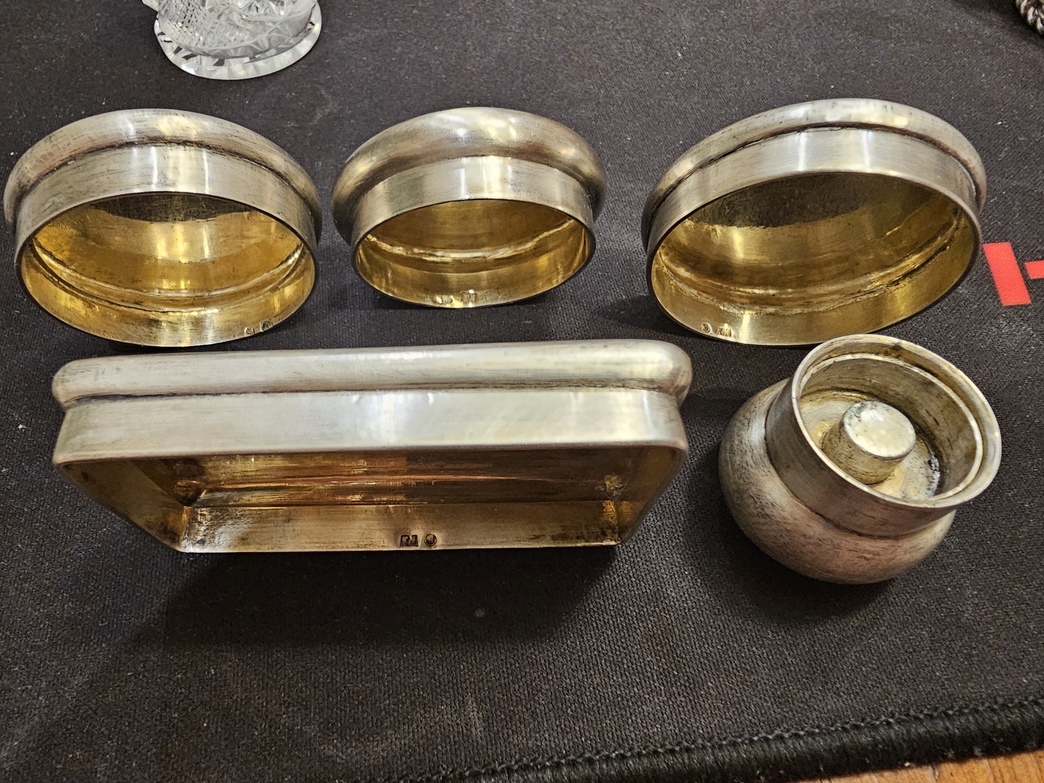 Help with evaluation, perfume set, 84 sample - My, Silver, Antiques, Crystal, Vintage, Longpost