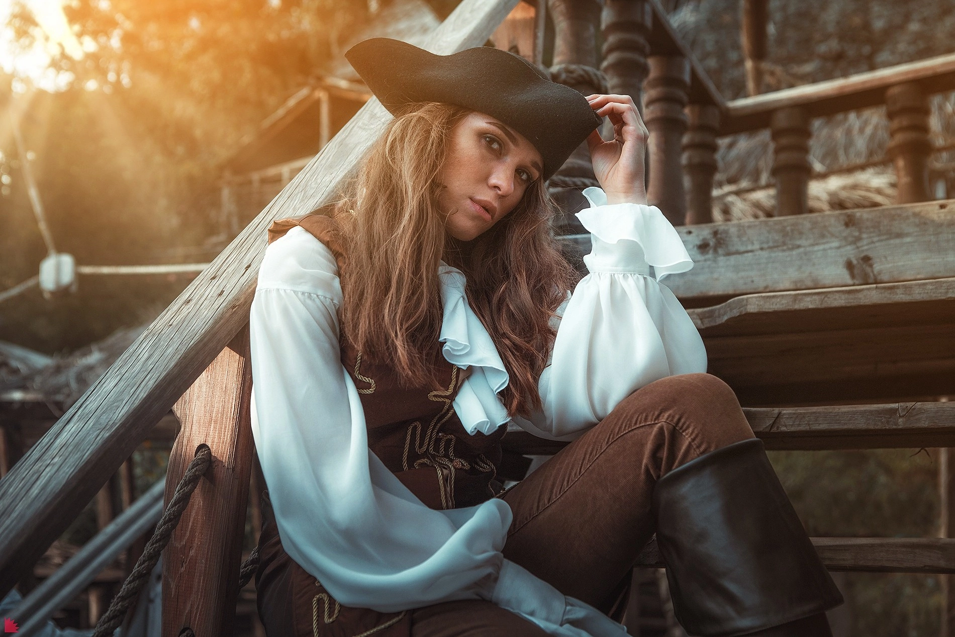 Pirates of the Caribbean | Captain Jack Sparrow & Elizabeth Swann - Cosplay, Captain Jack Sparrow, Elizabeth Swann, Pirates of the Caribbean, Walt disney company, Movies, The photo, VKontakte (link), Longpost