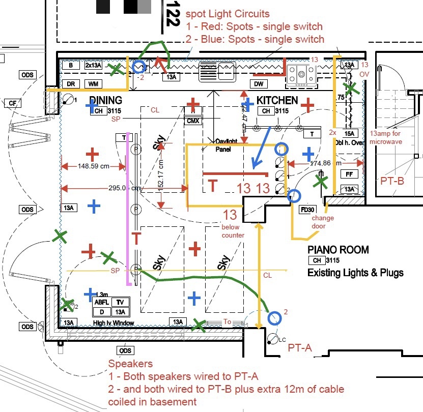 Construction drawings of English architects - My, Building, Drawing, Architect, London, Great Britain, Builders, Electricity, Home construction, Tile, Wallpaper, House, Electrician, Longpost