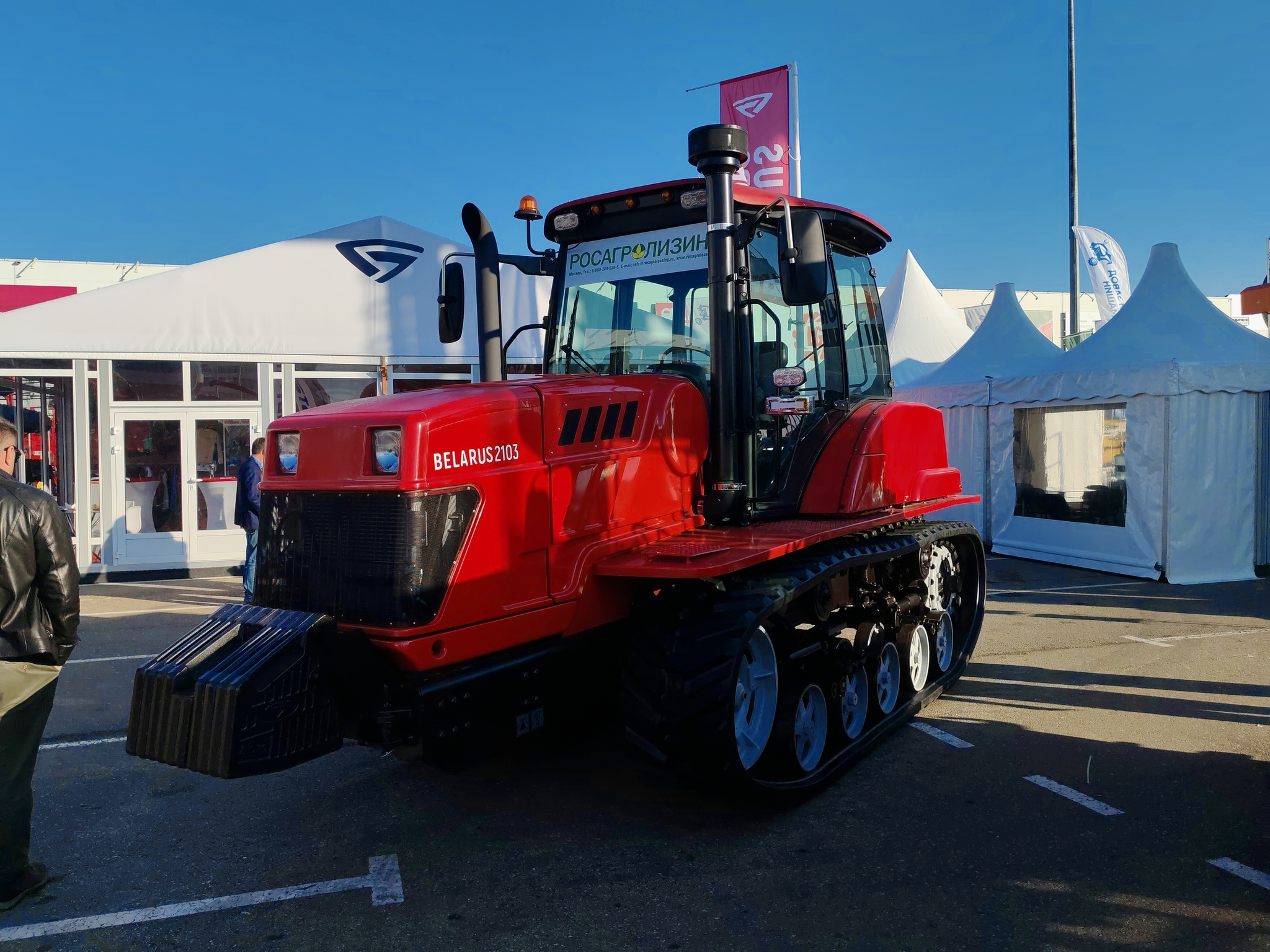 Photos from the agricultural exhibition in Krasnodar - My, Tractor, Combine harvester, Сельское хозяйство, Agricultural machinery, Exhibition, Krasnodar, Video, Longpost