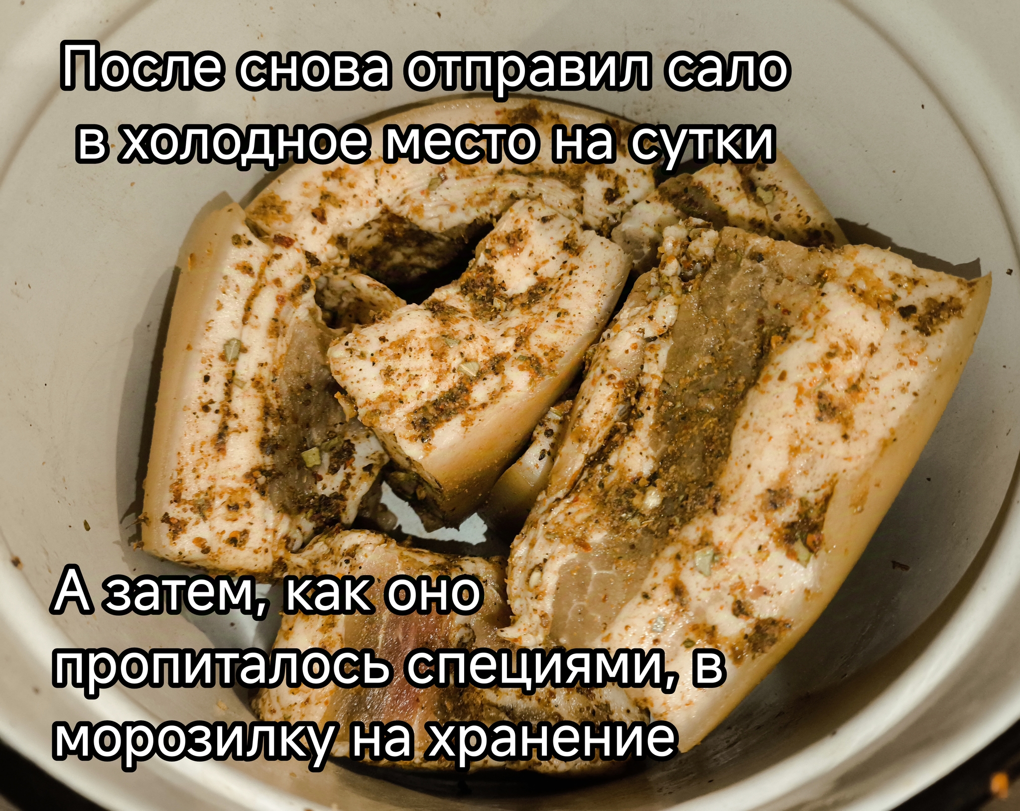 Солёное сало - Моё, Еда, Telegram (ссылка), Мясо, Сало, Рецепт, Мужская кулинария, Кулинария, Специи, Свинина, Закуска, Длиннопост