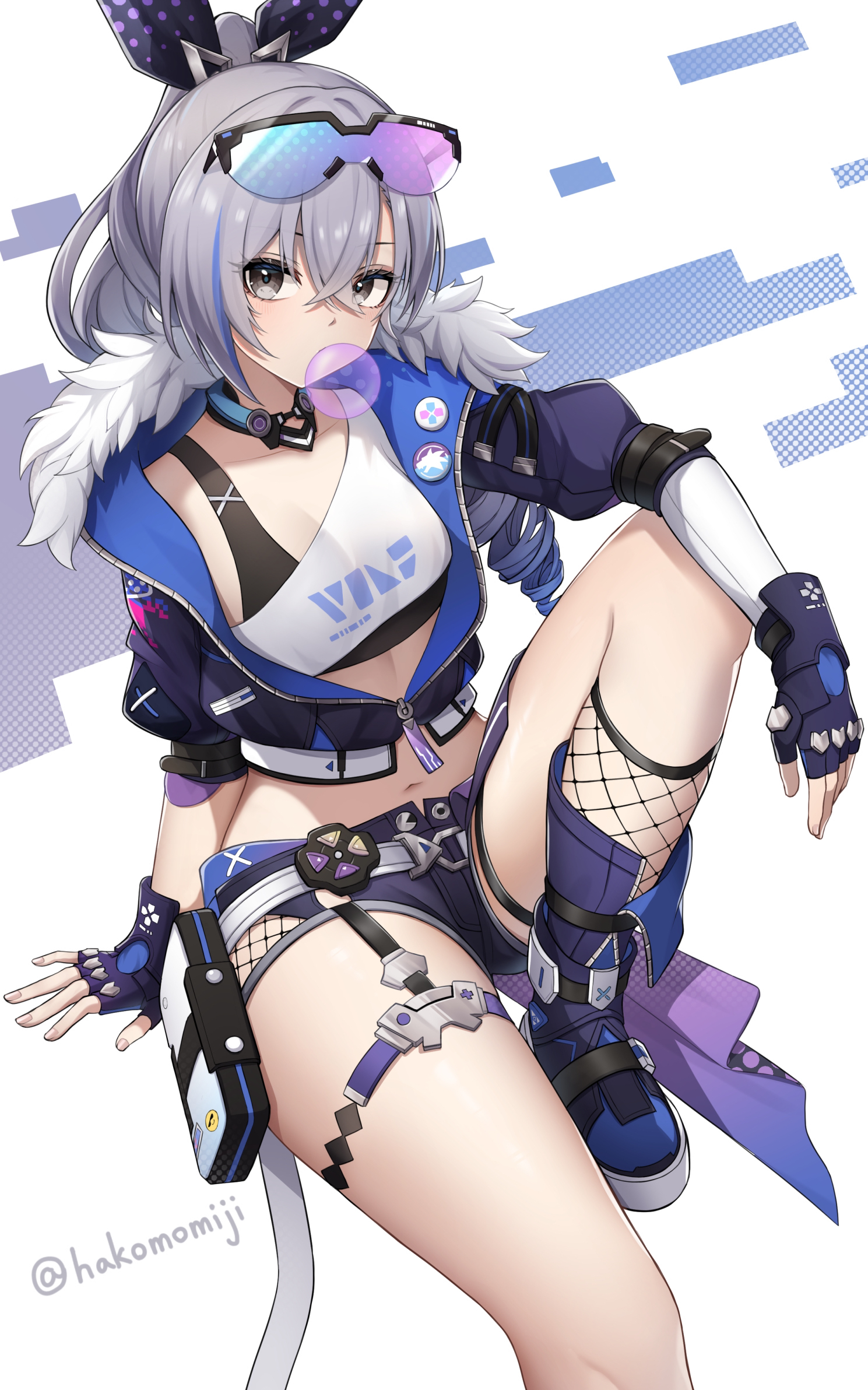 Silver Wolf - Anime art, Anime, Girls, Art, Honkai: Star Rail, Silver Wolf (Honkai: Star Rail)