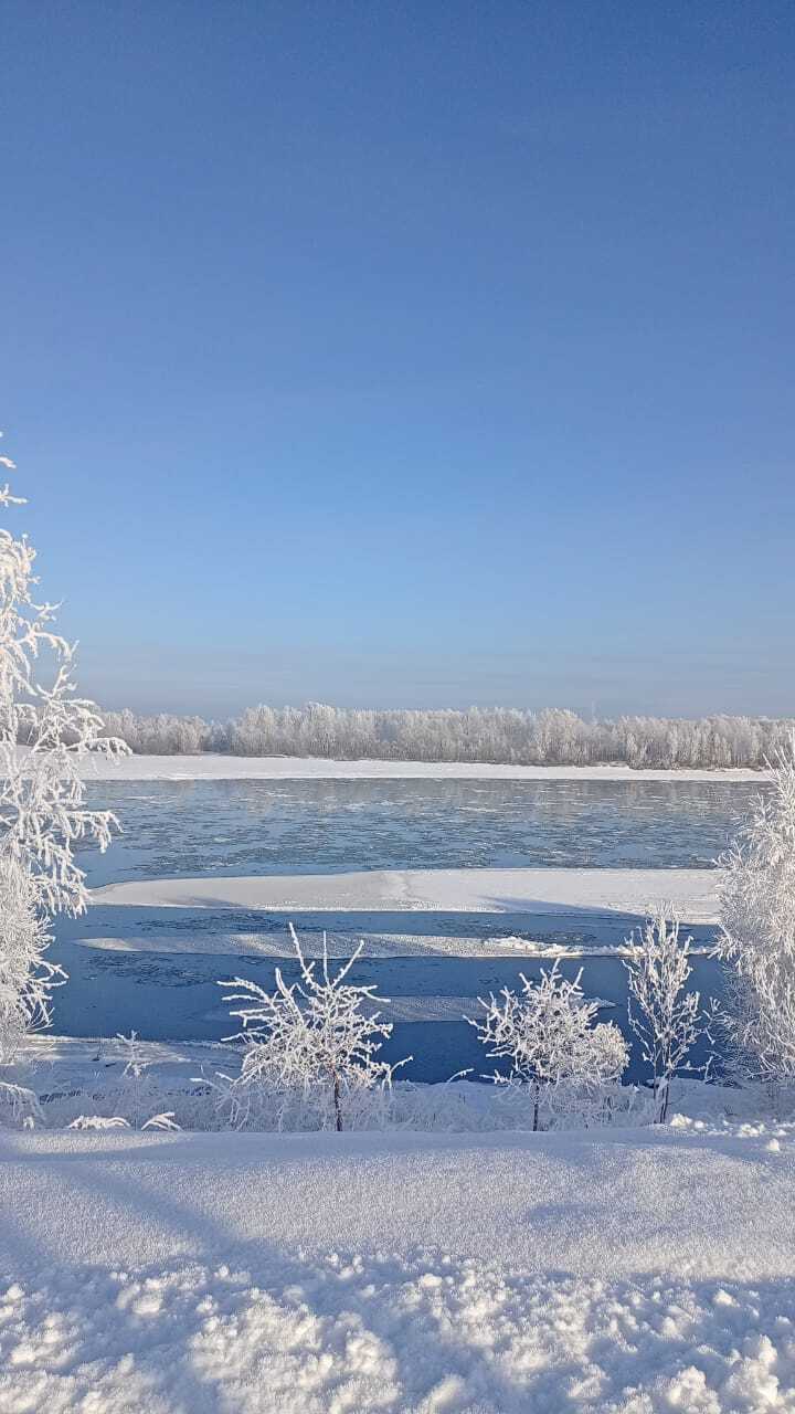 Ответ на пост «Простая сельская красота, Архангельская область» - Село, Фотография, Снег, Красота, Зима, Алтайский край, Длиннопост, Ответ на пост