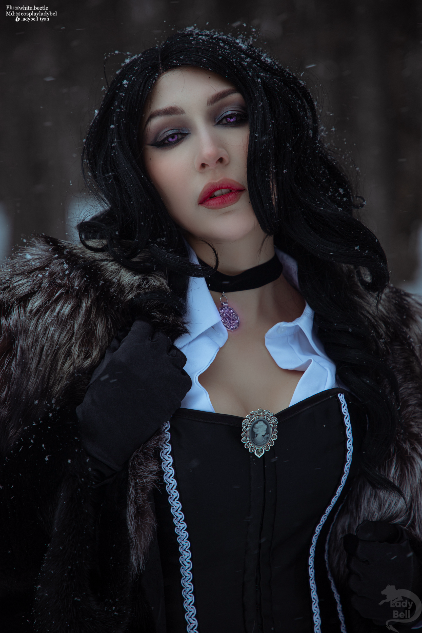 The Witcher, Yennefer (book version) - My, Cosplay, Cosplayers, Boosty, Yennefer, Witcher, Pay the witcher, The Witcher 3: Wild Hunt, Fashion model, Longpost