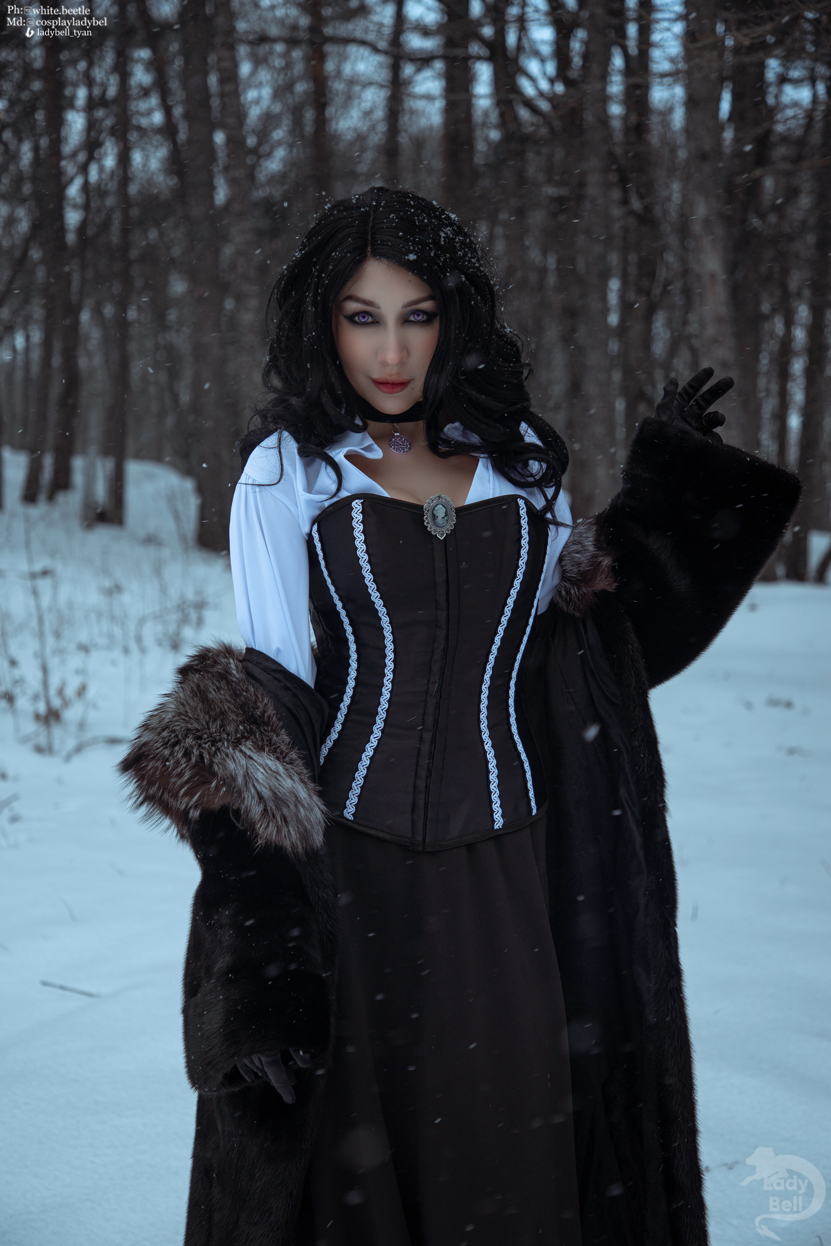 The Witcher, Yennefer (book version) - My, Cosplay, Cosplayers, Boosty, Yennefer, Witcher, Pay the witcher, The Witcher 3: Wild Hunt, Fashion model, Longpost