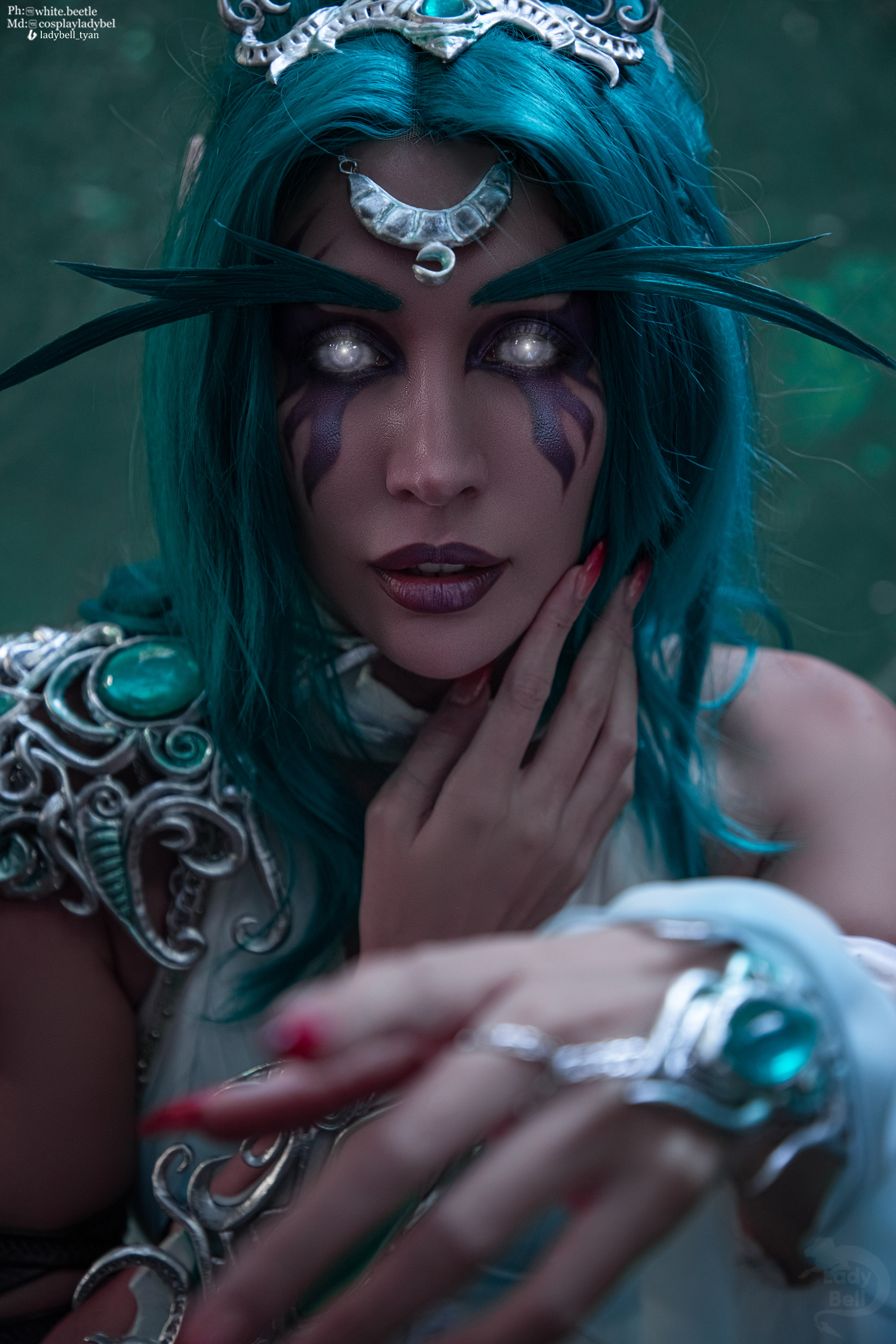 World of Warcraft, Tyrande Whisperwind by Ladybell - My, Cosplayers, Cosplay, World of warcraft, World of Warcraft: Classic, Tyrande Whisperwind, Boosty, Night elfs, Elves, Blizzard, Warcraft, Longpost