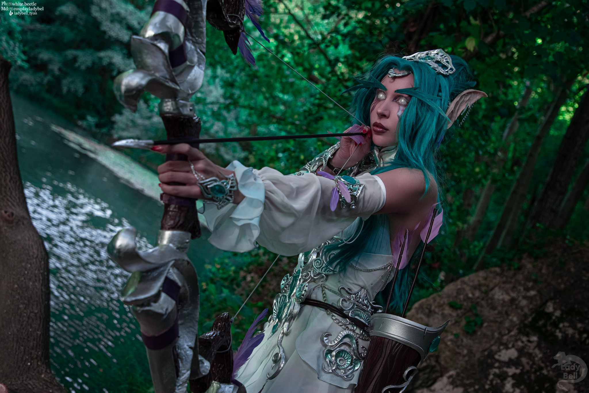 World of Warcraft, Tyrande Whisperwind by Ladybell - My, Cosplayers, Cosplay, World of warcraft, World of Warcraft: Classic, Tyrande Whisperwind, Boosty, Night elfs, Elves, Blizzard, Warcraft, Longpost